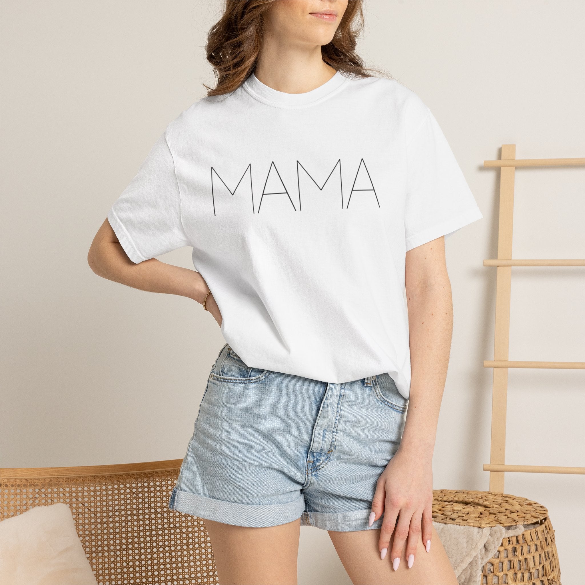 Mama Unisex Garment-Dyed T-shirt