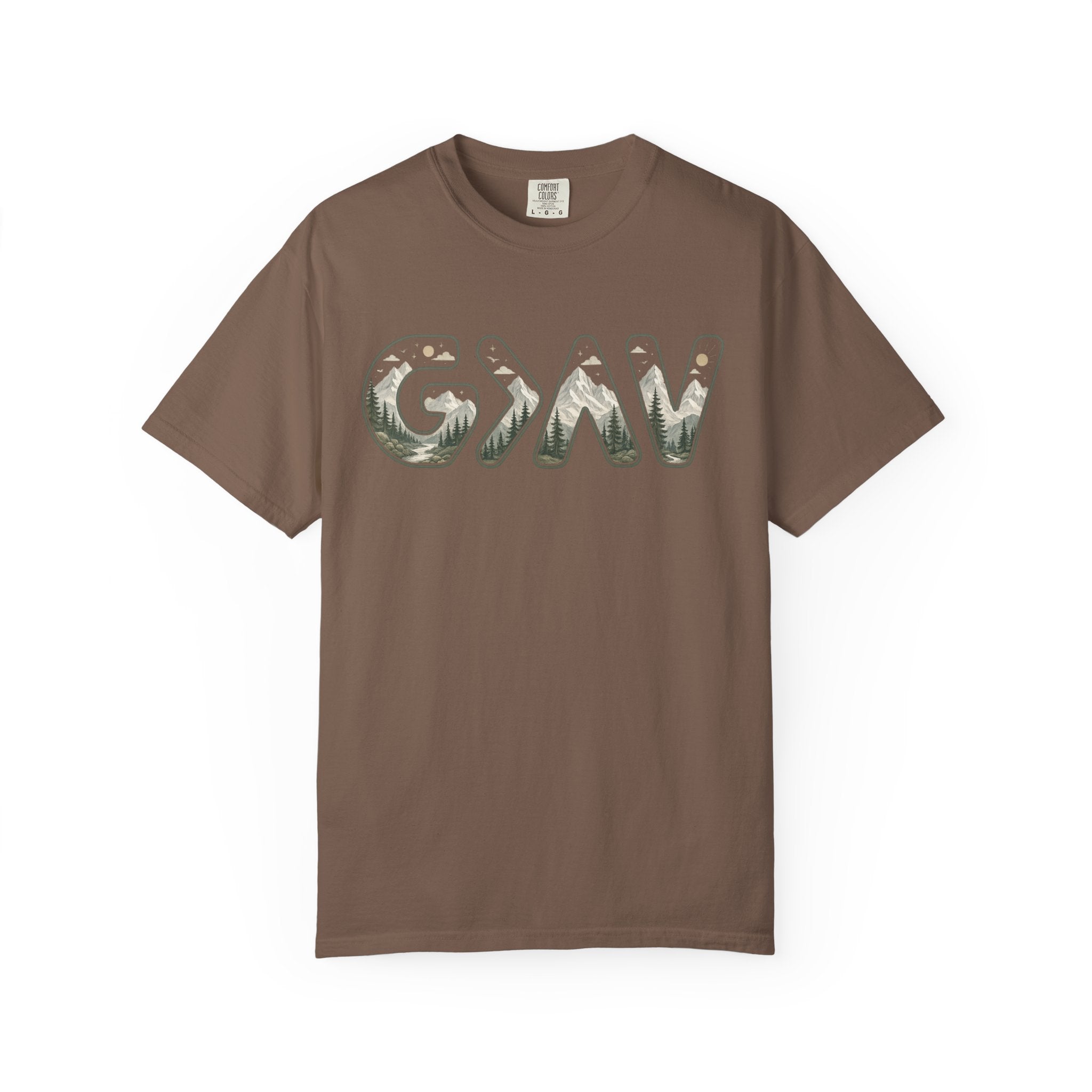 God is greater Unisex Garment-Dyed T-shirt