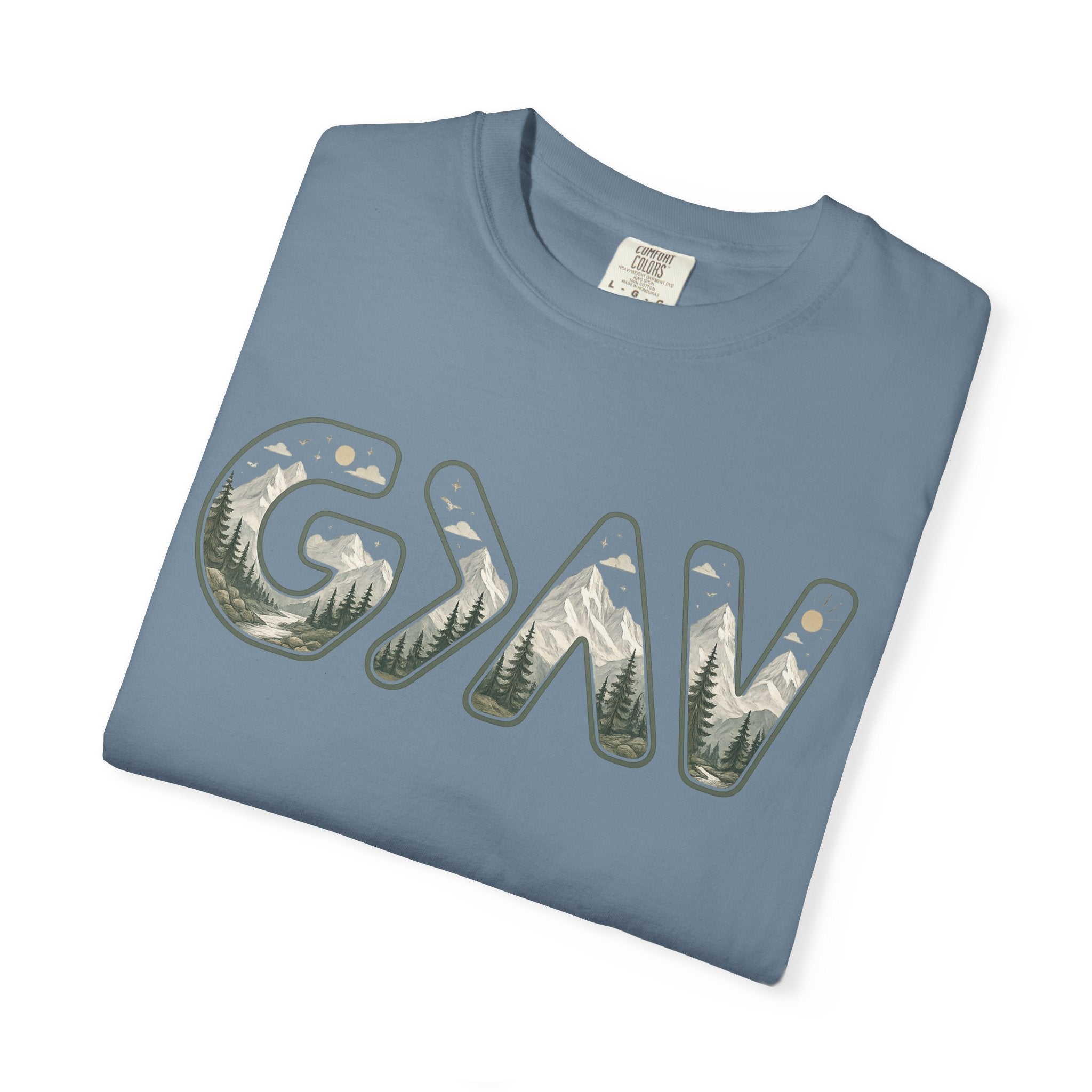 God is greater Unisex Garment-Dyed T-shirt