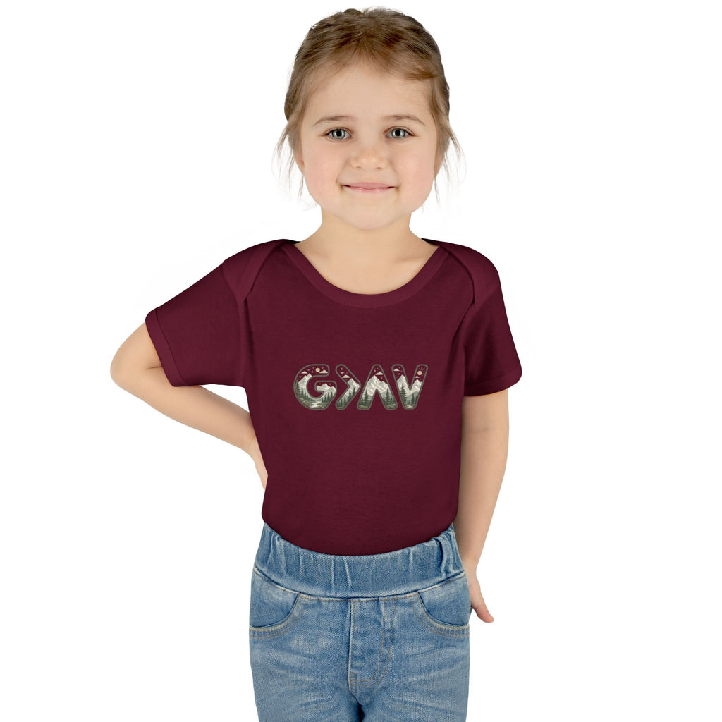 God is greater Infant Baby Rib Bodysuit