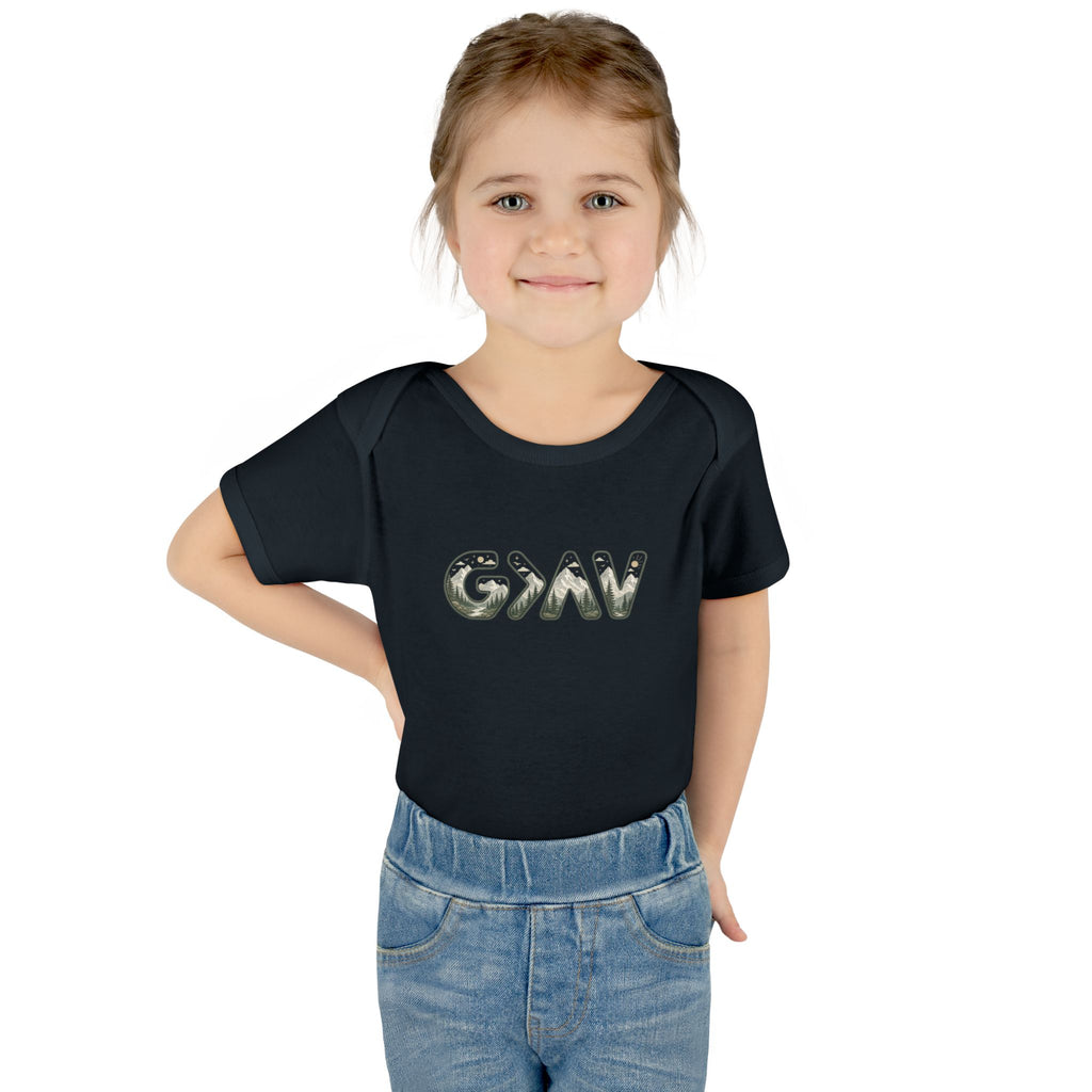 God is greater Infant Baby Rib Bodysuit