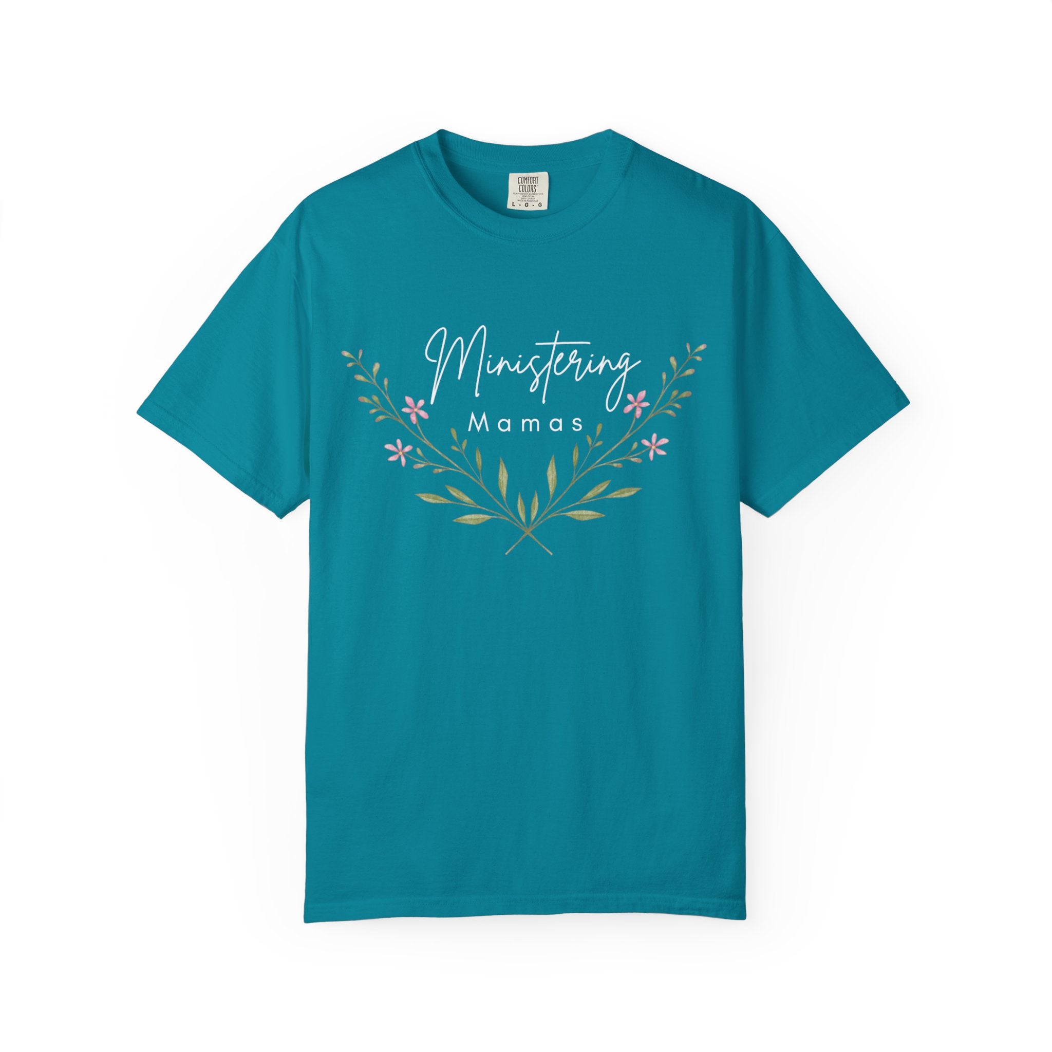 MM floral Unisex Garment-Dyed T-shirt