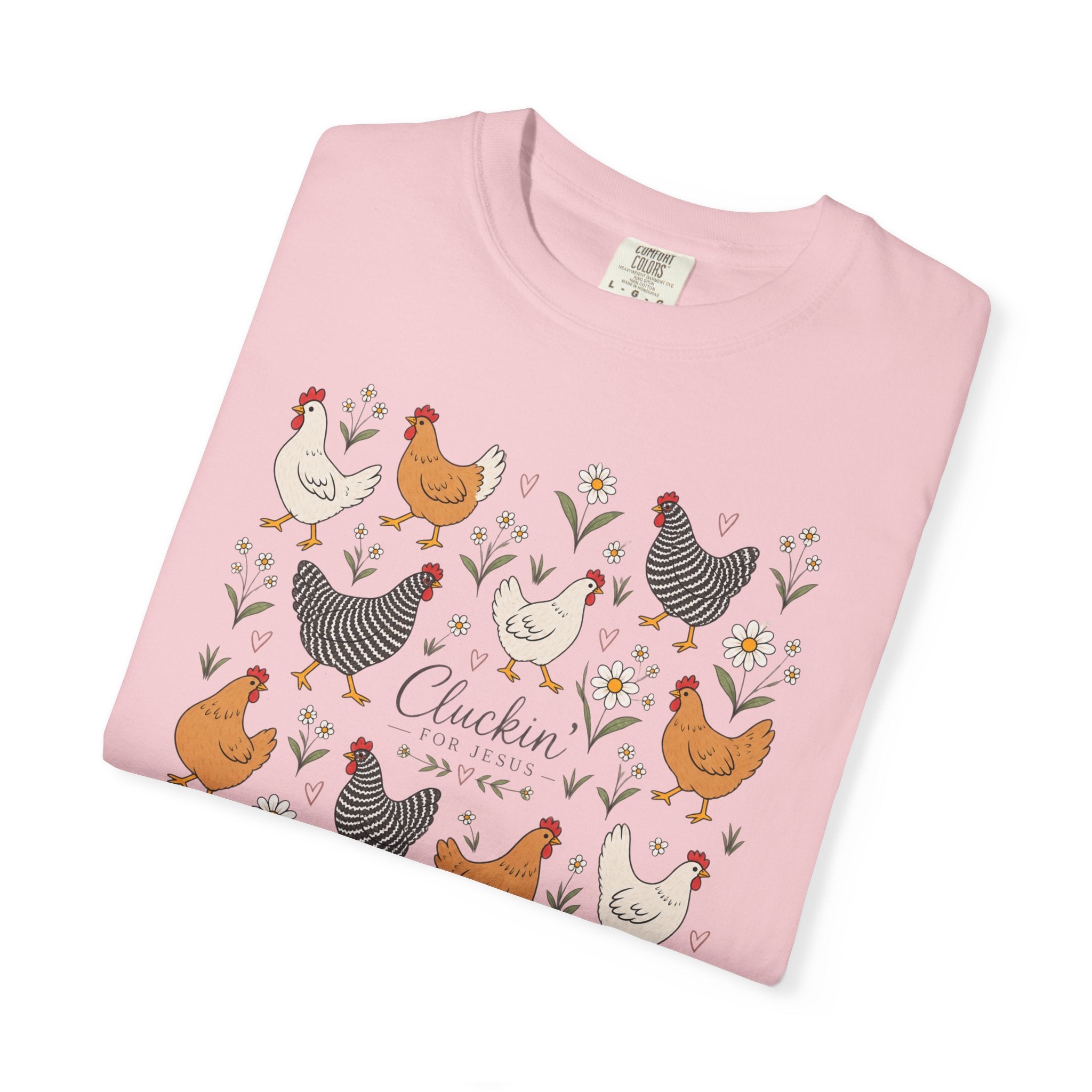 Cluckin Unisex Garment-Dyed T-shirt