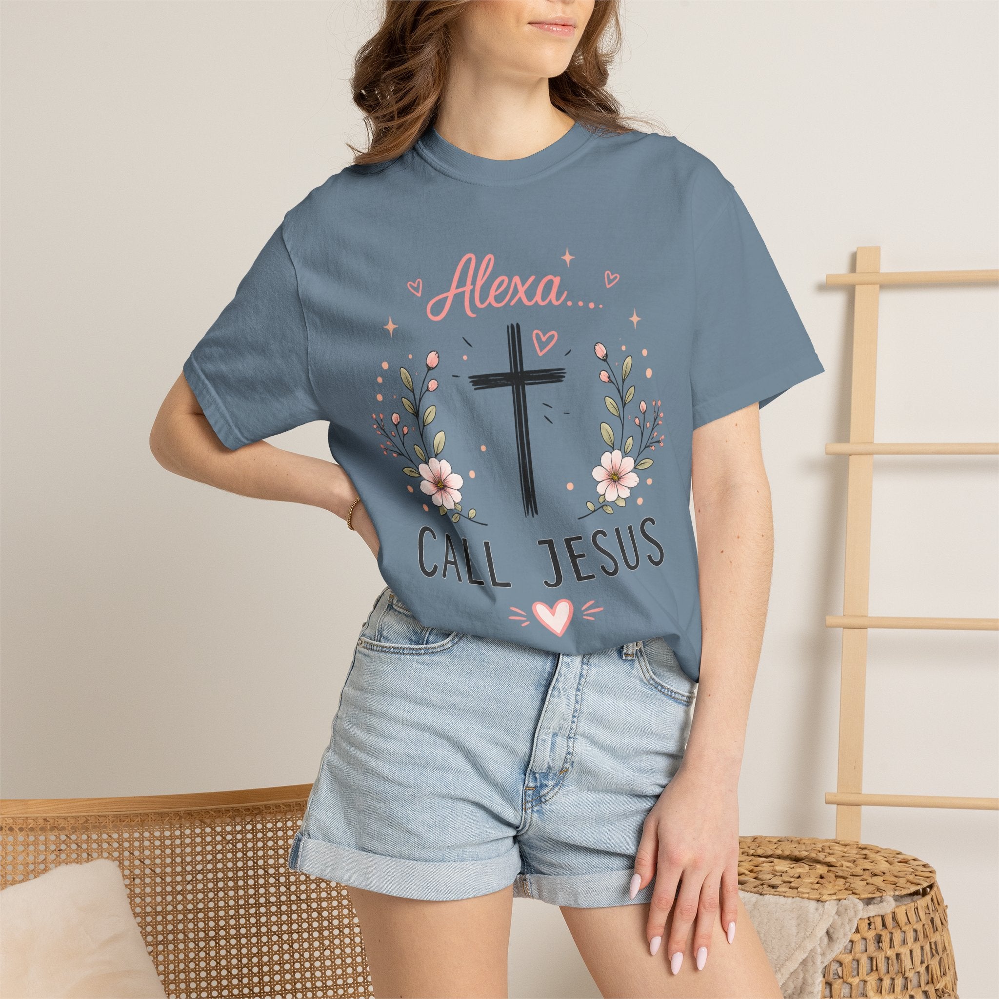 Alexa.. Unisex Garment-Dyed T-shirt