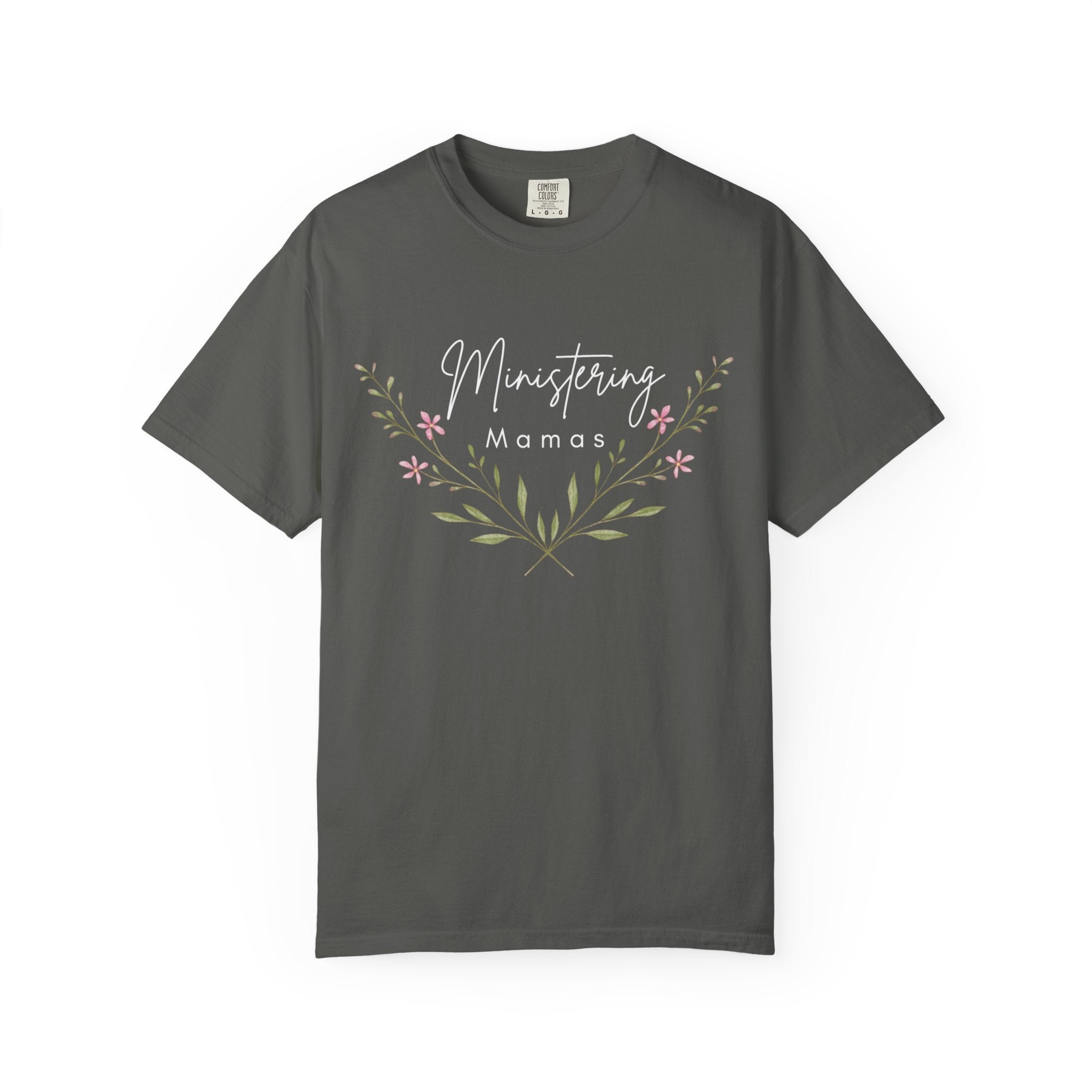 MM floral Unisex Garment-Dyed T-shirt