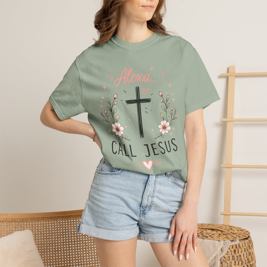 Alexa.. Unisex Garment-Dyed T-shirt