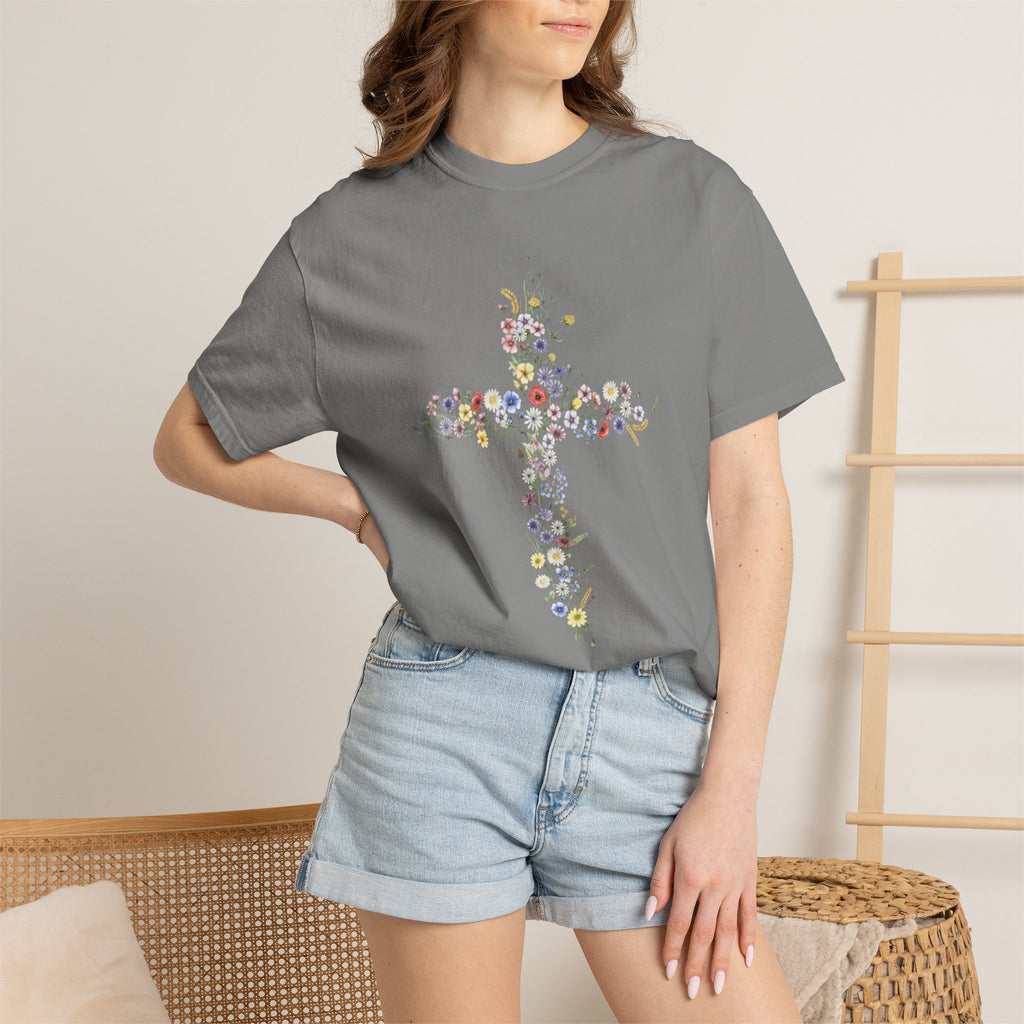 Cross Unisex Garment-Dyed T-shirt