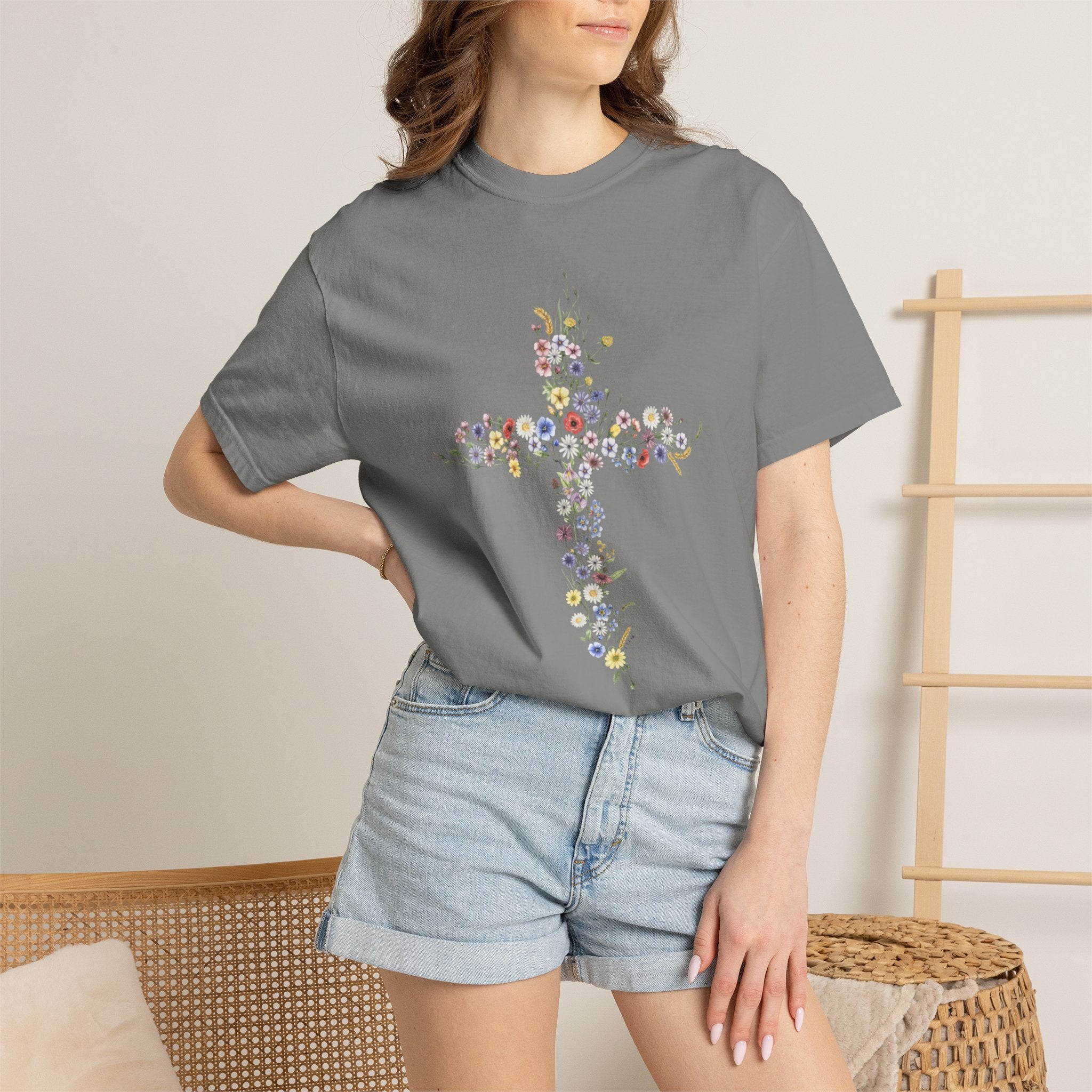 Cross Unisex Garment-Dyed T-shirt