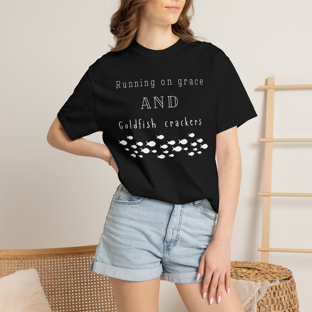 Grace and Goldfish Unisex Garment-Dyed T-shirt