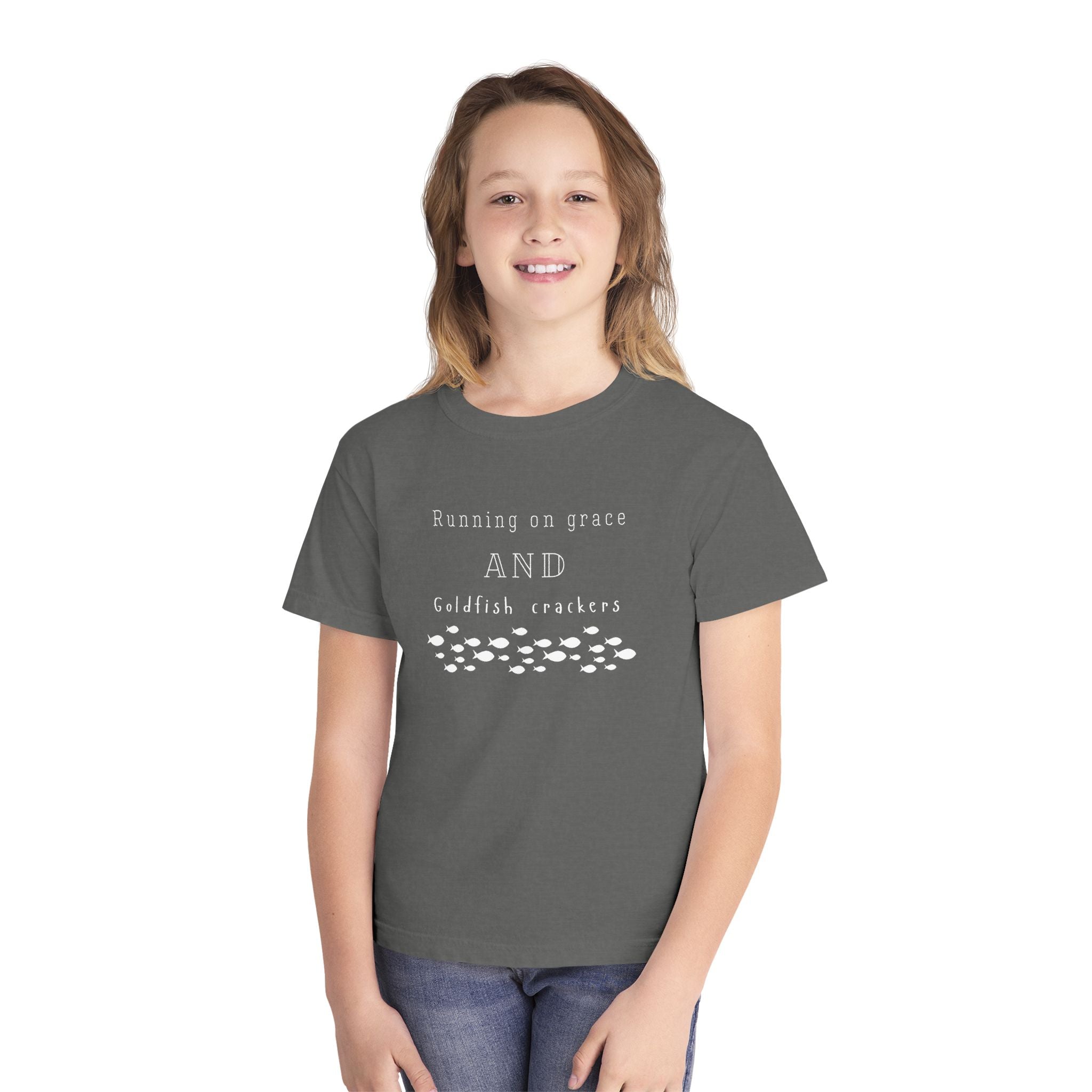 Grace and goldfish Youth Midweight Tee