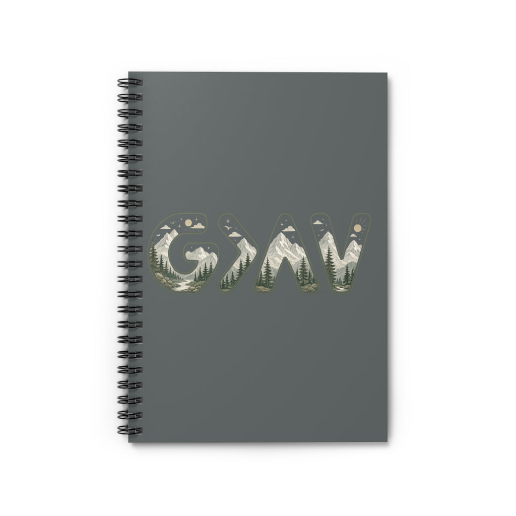 God is greater Spiral Notebook - Ruled Line