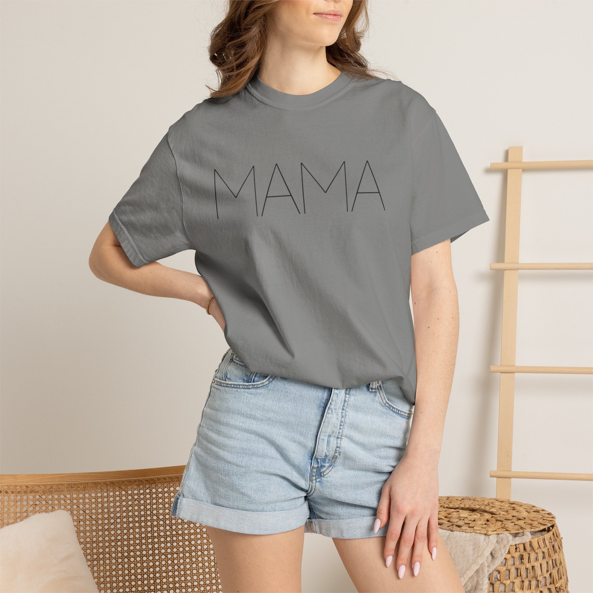 Mama Unisex Garment-Dyed T-shirt