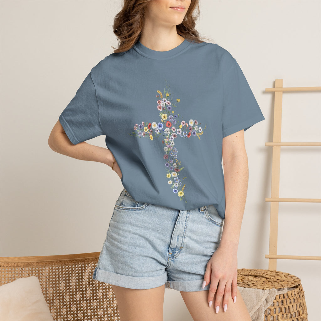 Cross Unisex Garment-Dyed T-shirt