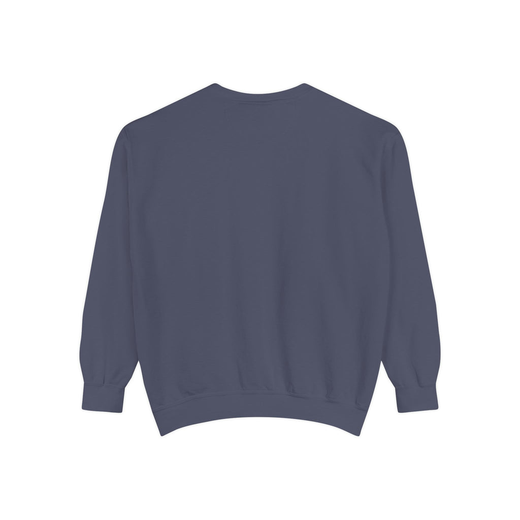 But God Unisex Garment-Dyed Sweatshirt