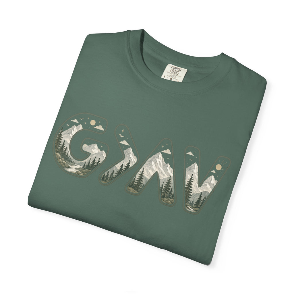 God is greater Unisex Garment-Dyed T-shirt