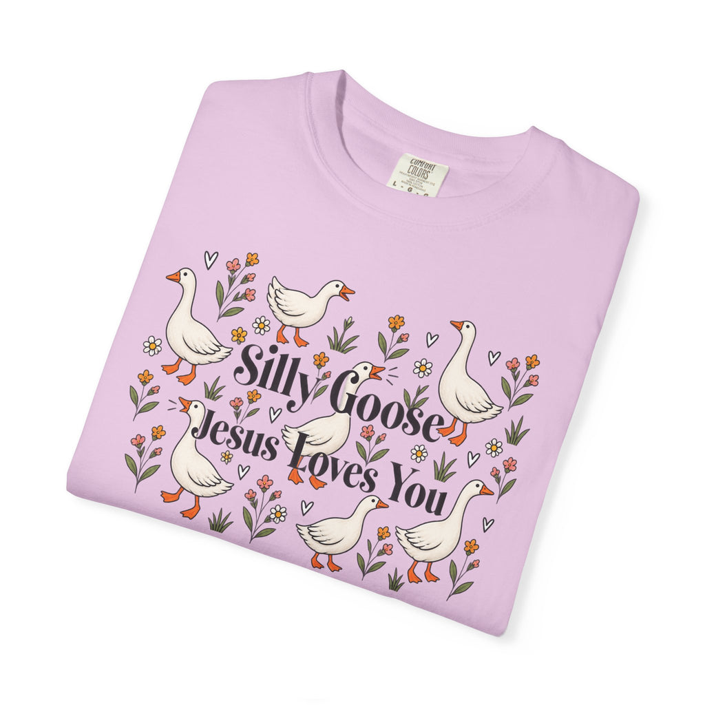 Silly Goose Unisex Garment-Dyed T-shirt