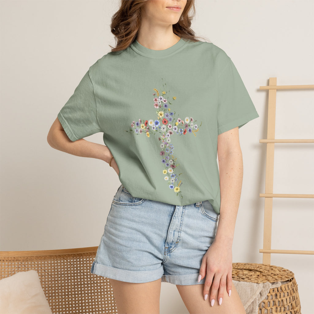 Cross Unisex Garment-Dyed T-shirt