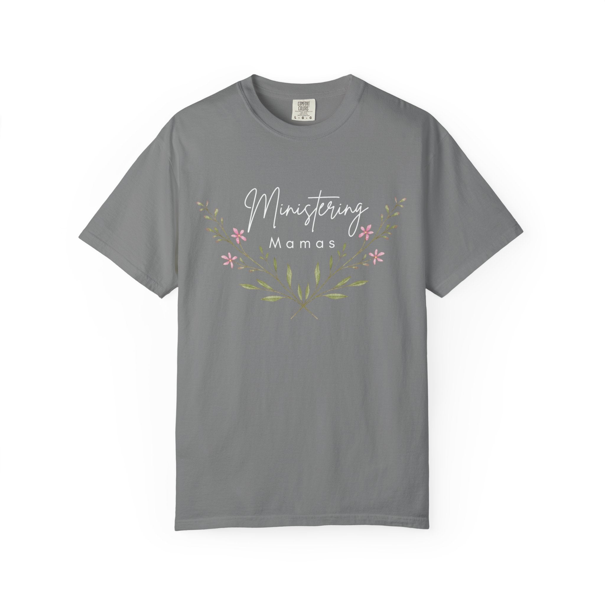 MM floral Unisex Garment-Dyed T-shirt