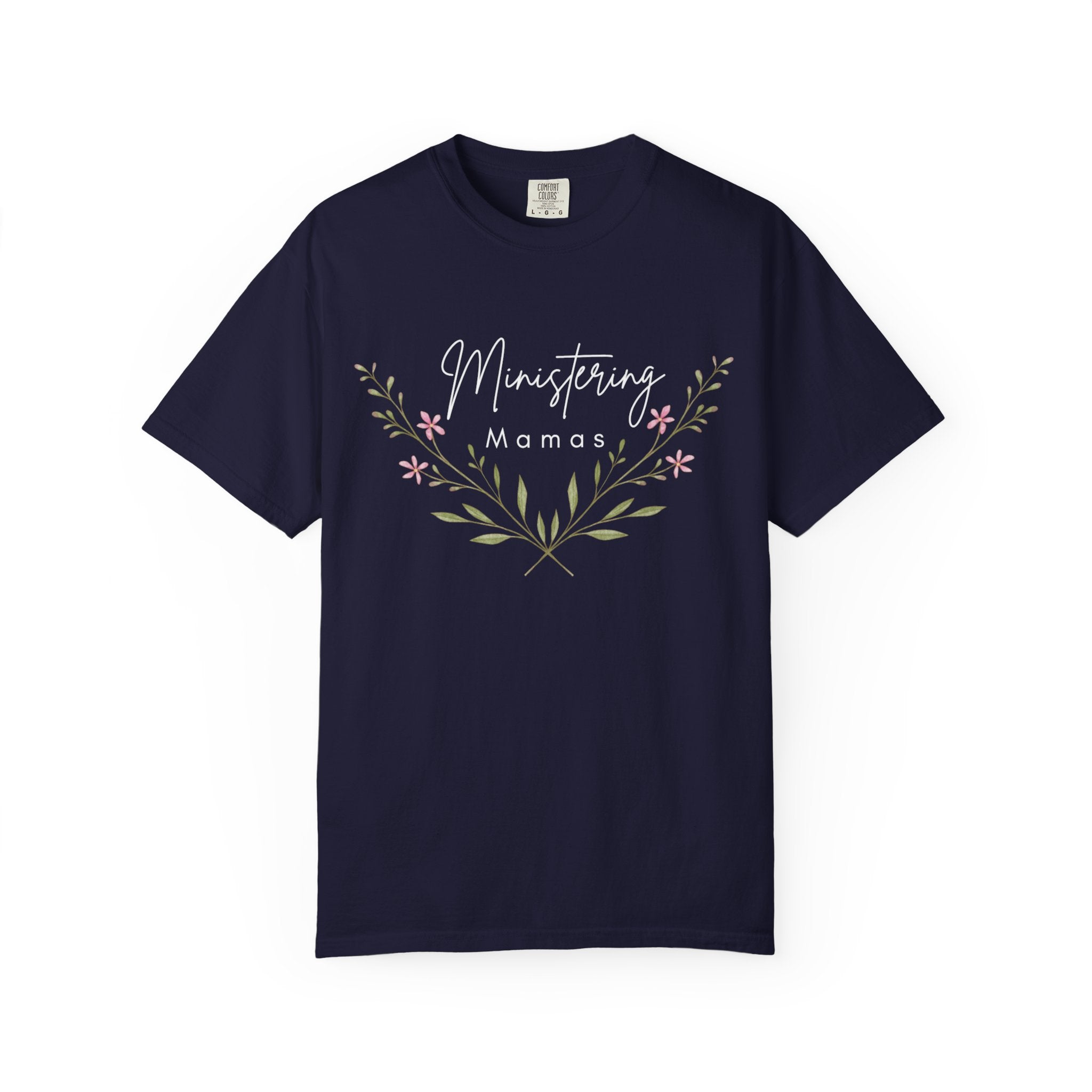 MM floral Unisex Garment-Dyed T-shirt