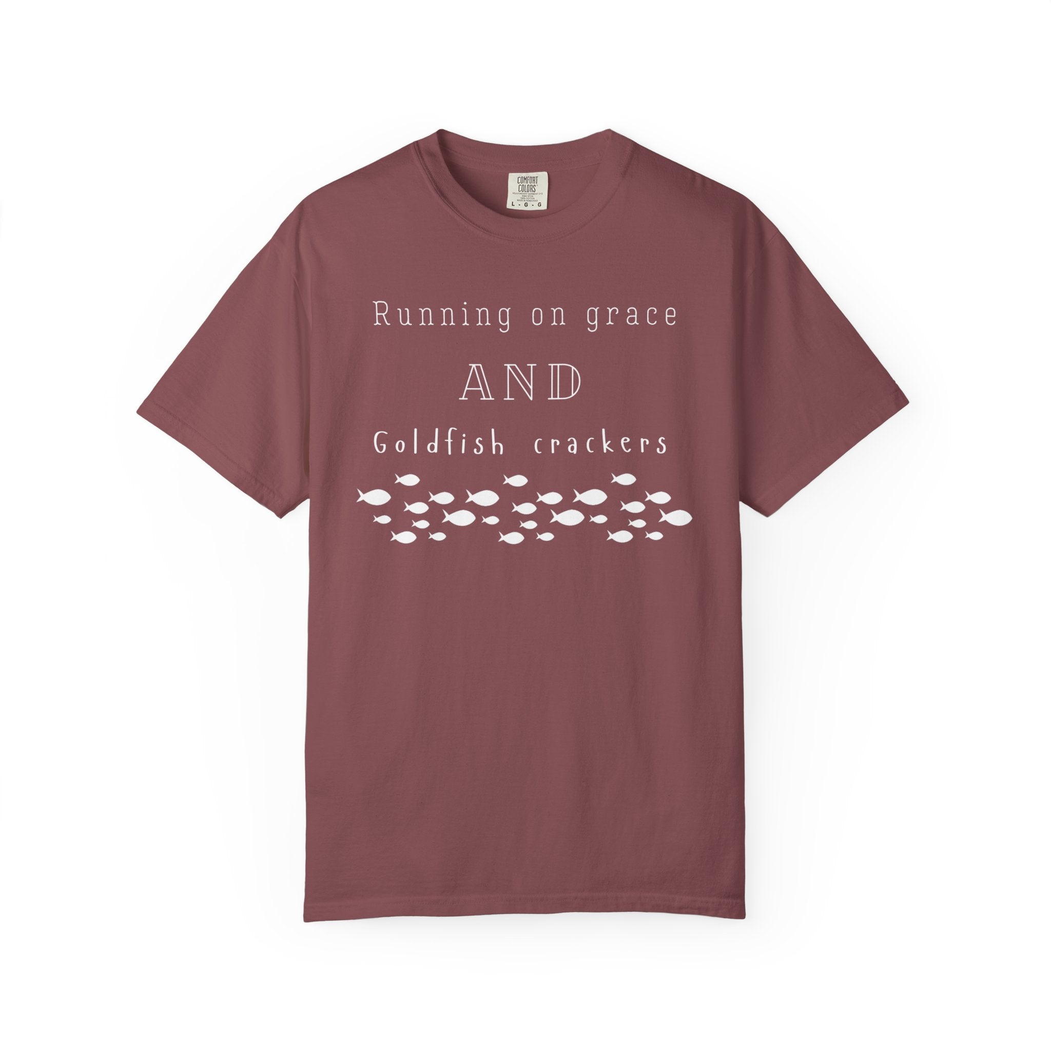 Grace and Goldfish Unisex Garment-Dyed T-shirt