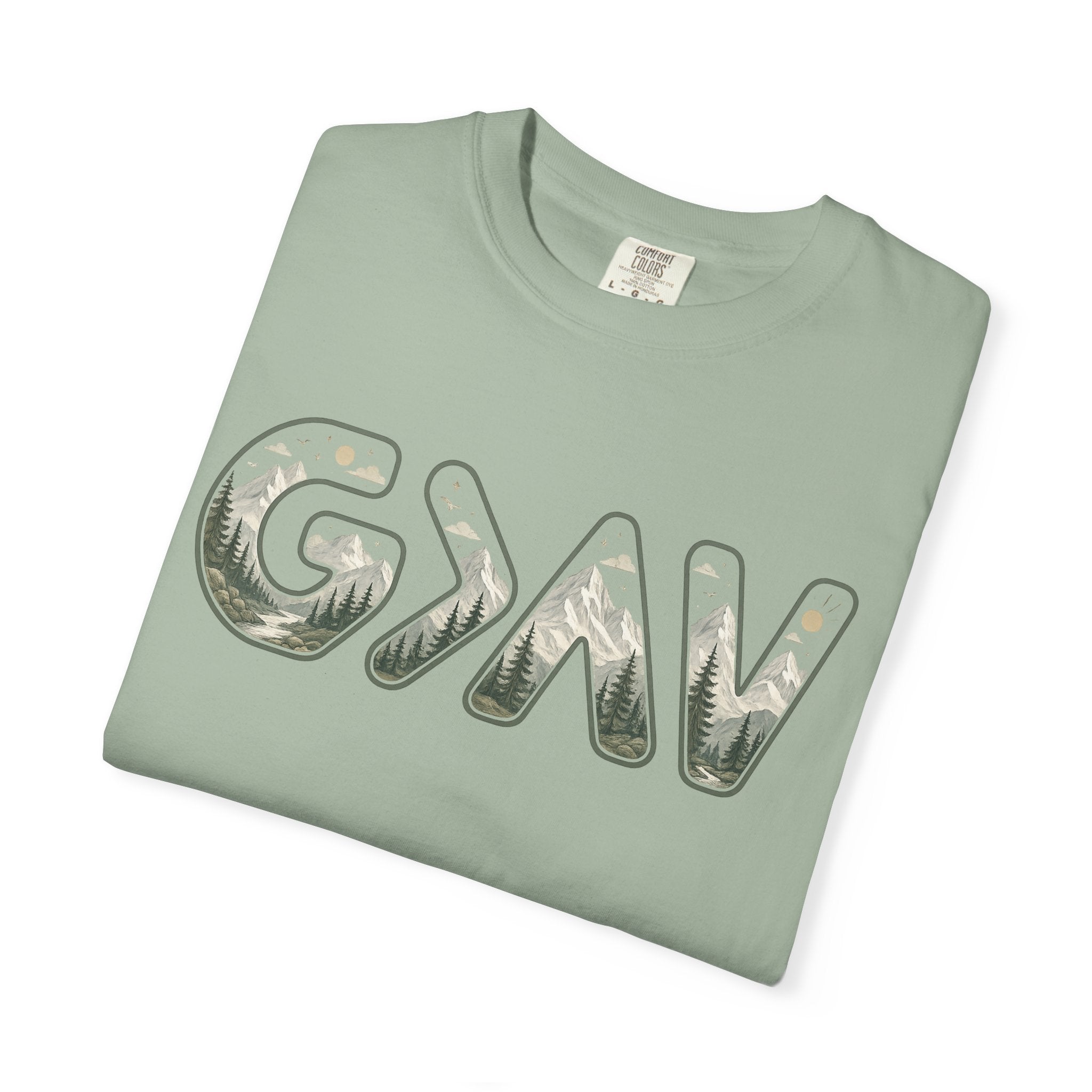 God is greater Unisex Garment-Dyed T-shirt