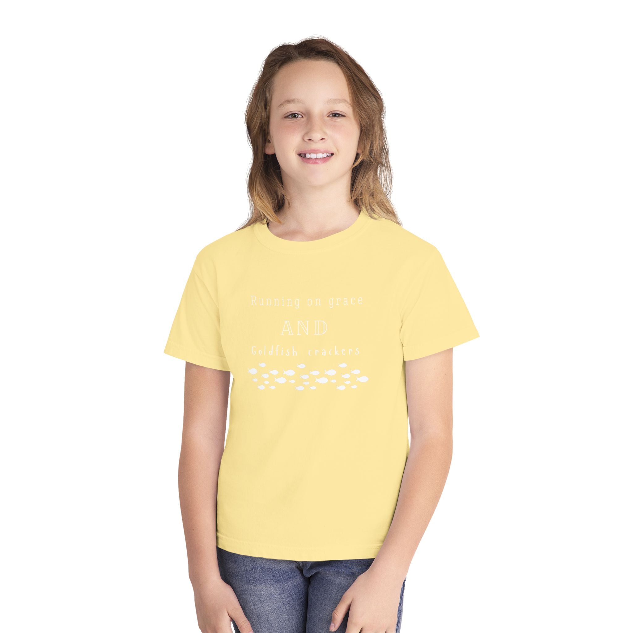 Grace and goldfish Youth Midweight Tee