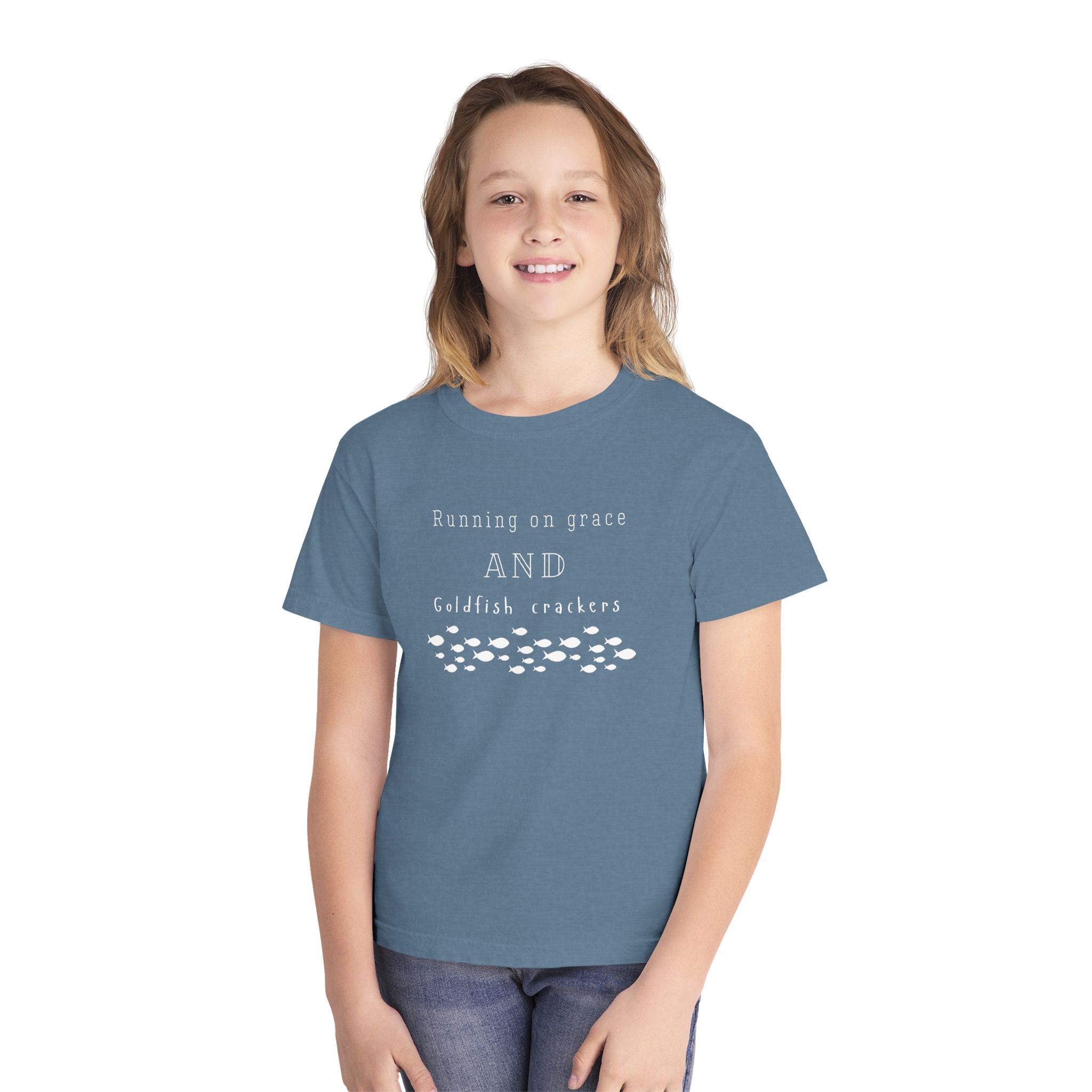 Grace and goldfish Youth Midweight Tee