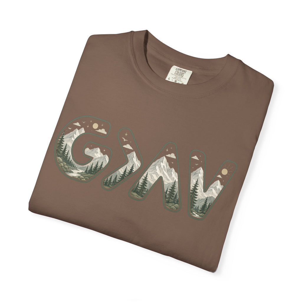 God is greater Unisex Garment-Dyed T-shirt