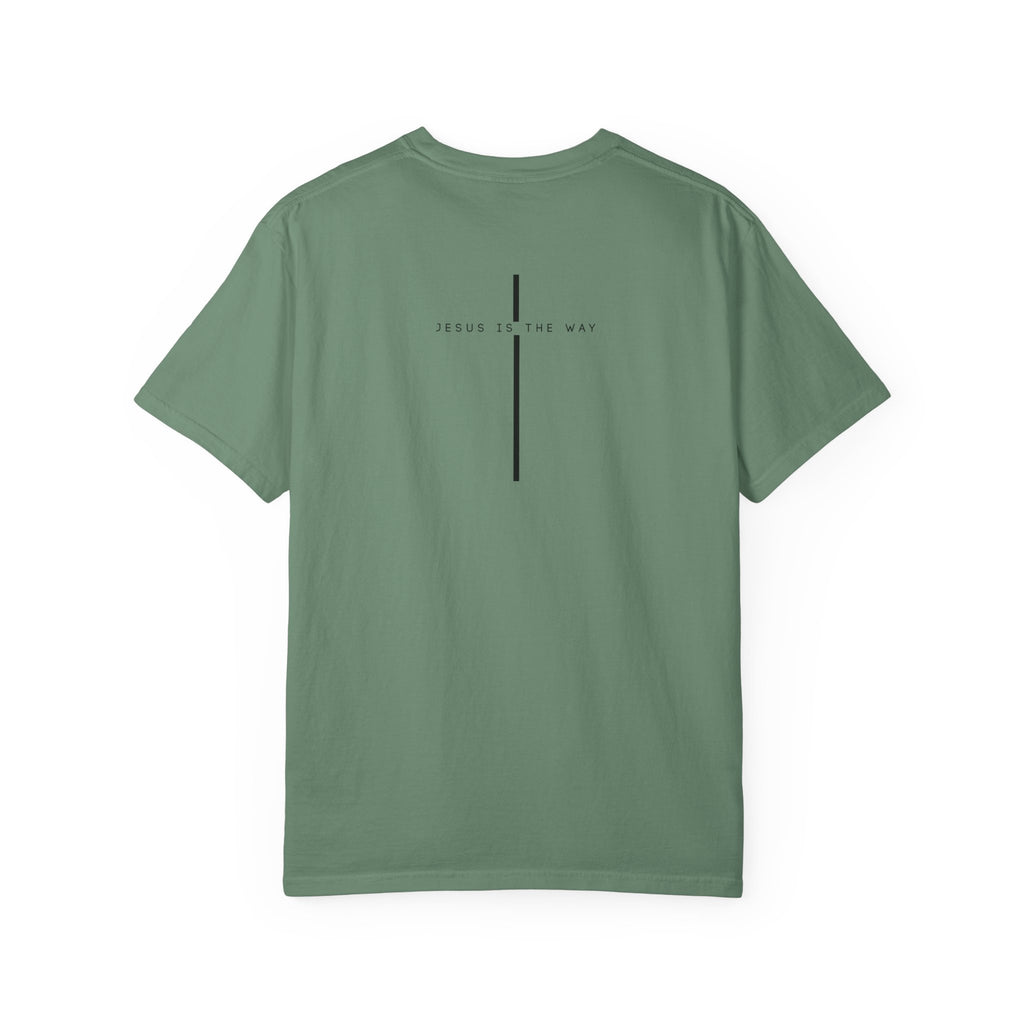 Jesus is the way Unisex Garment-Dyed T-shirt