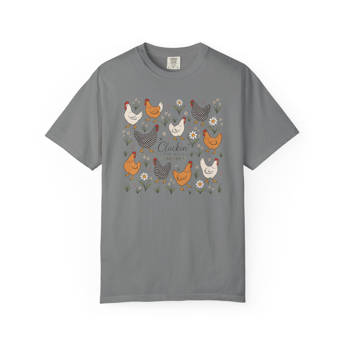 Cluckin Unisex Garment-Dyed T-shirt