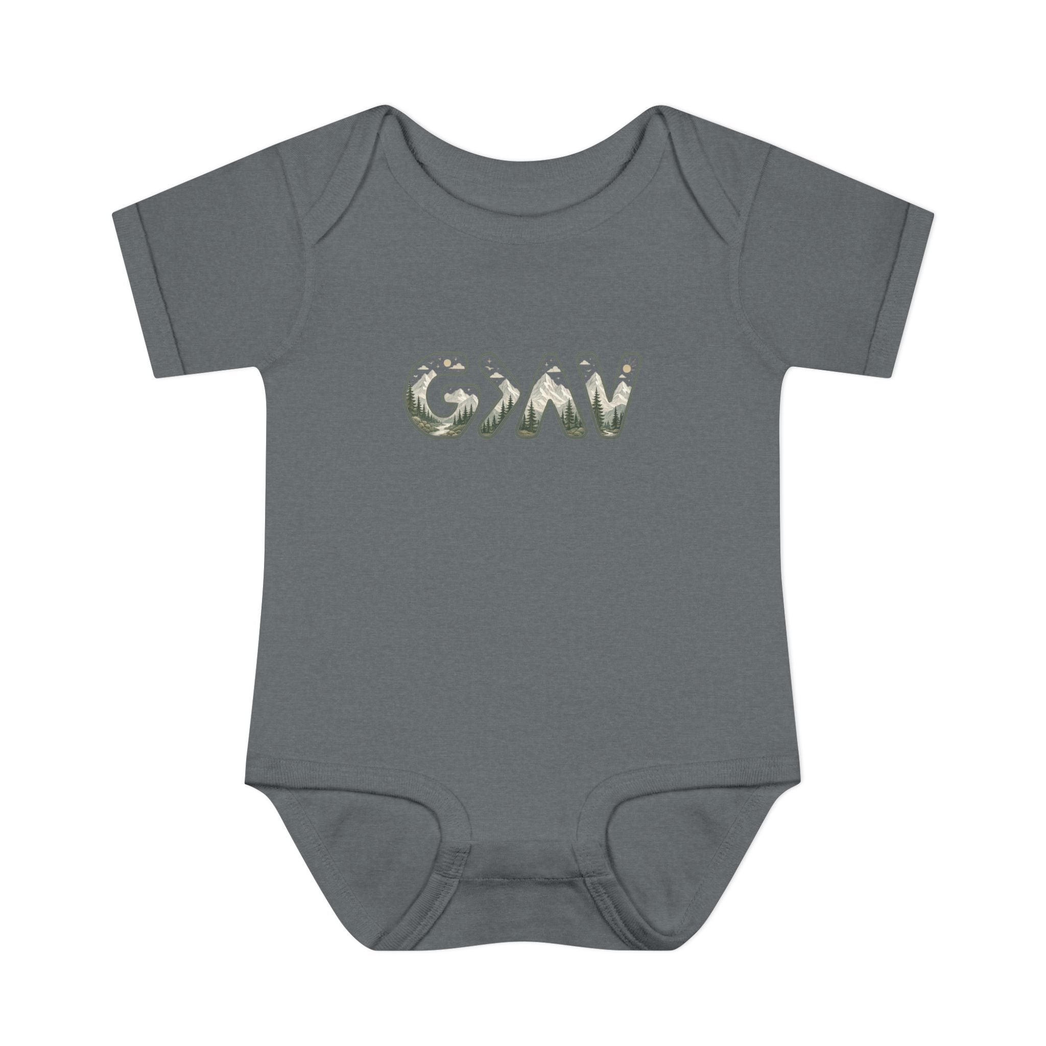 God is greater Infant Baby Rib Bodysuit