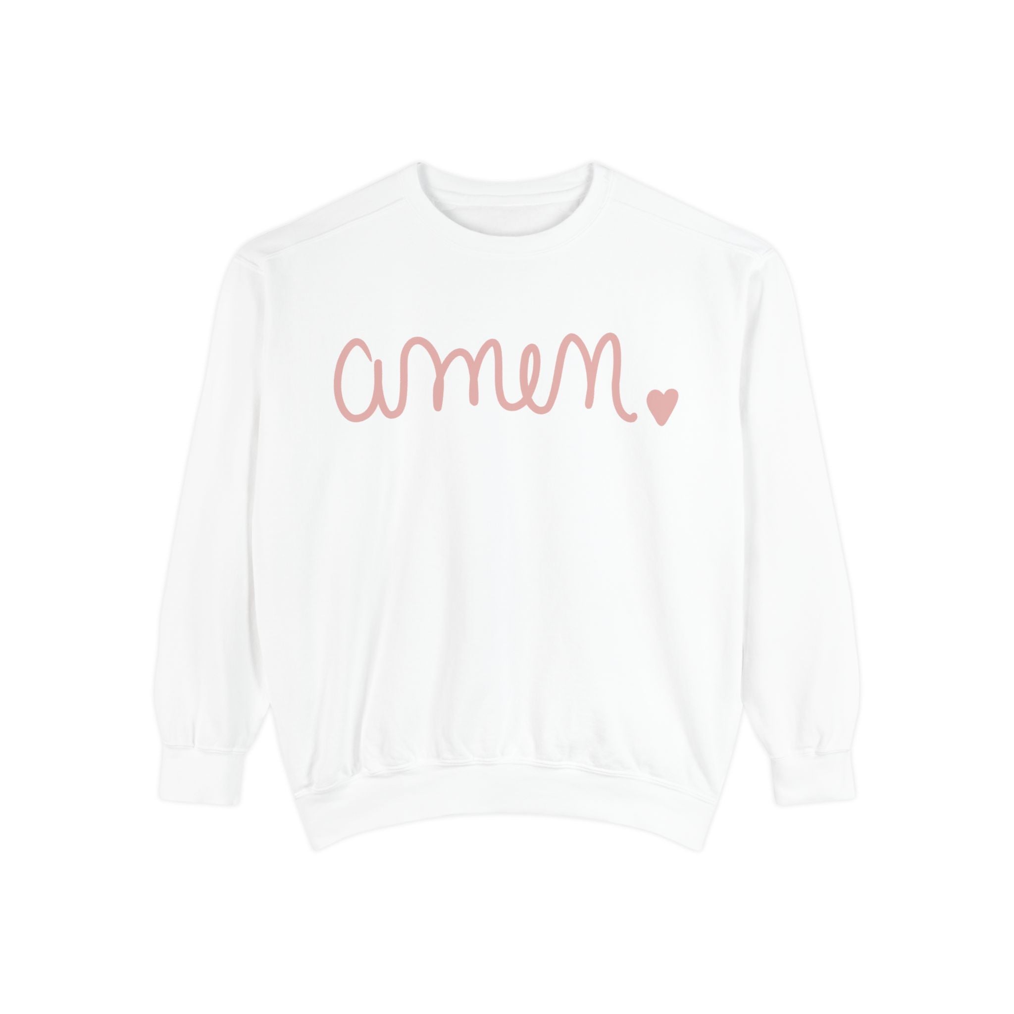 Amen Unisex Garment-Dyed Sweatshirt