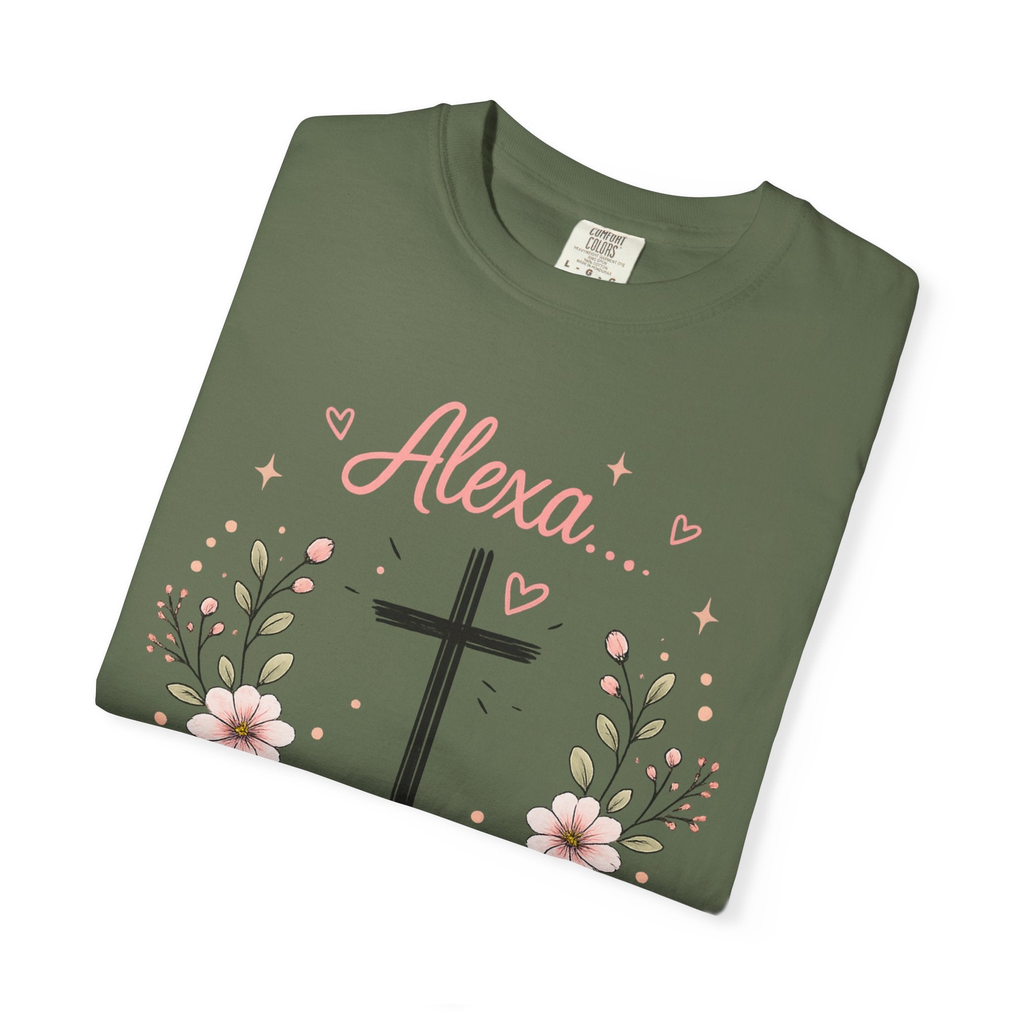 Alexa.. Unisex Garment-Dyed T-shirt