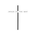 Jesus is the way Kiss-Cut Stickers