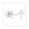 Bless this Square Stickers