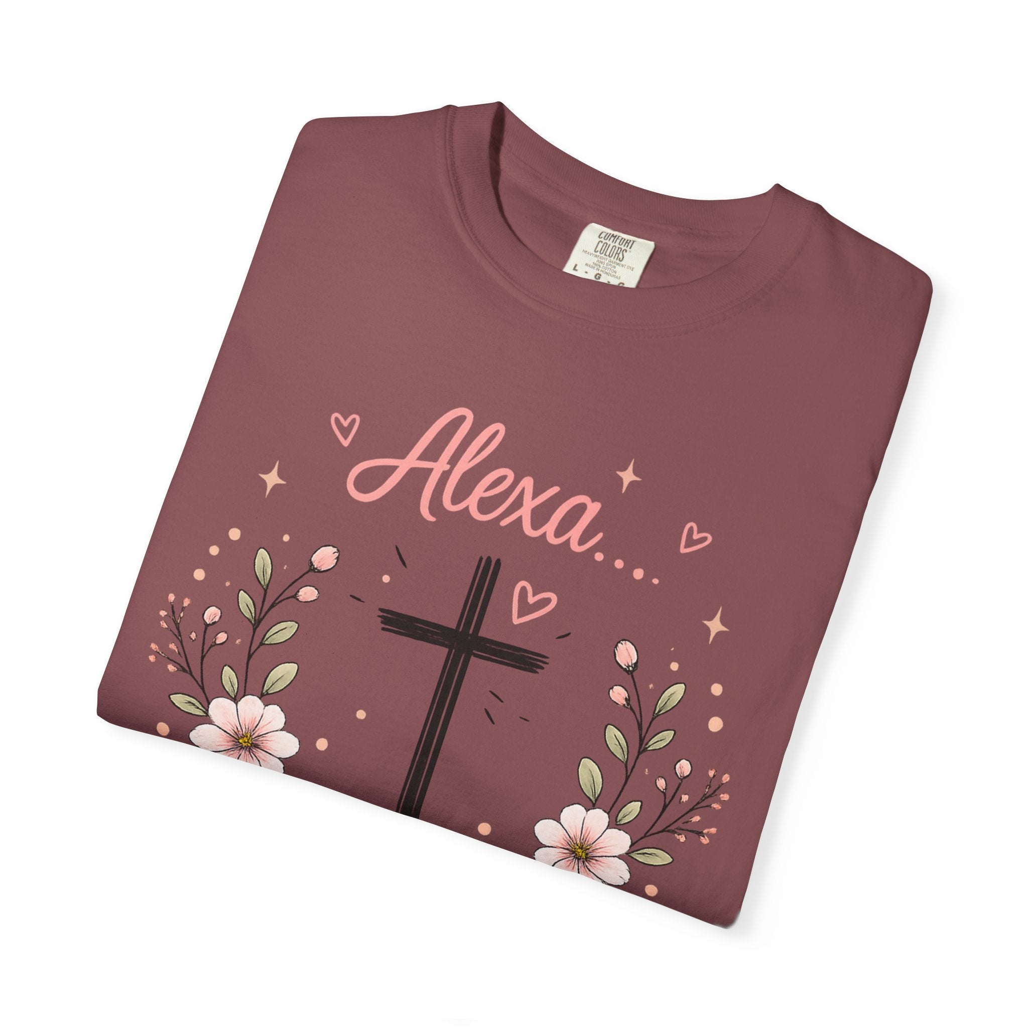 Alexa.. Unisex Garment-Dyed T-shirt