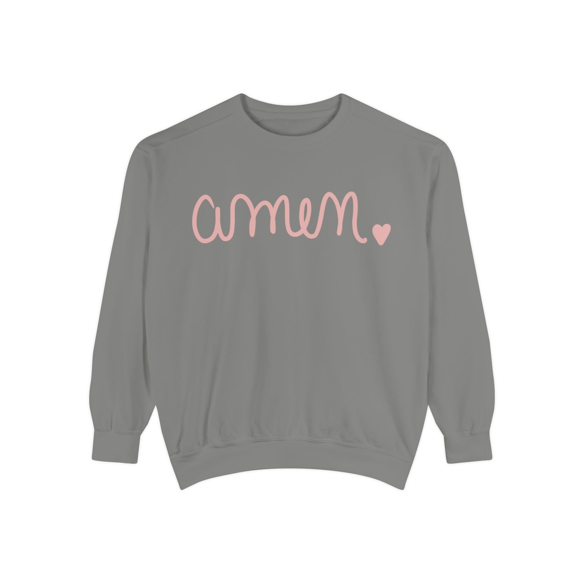 Amen Unisex Garment-Dyed Sweatshirt