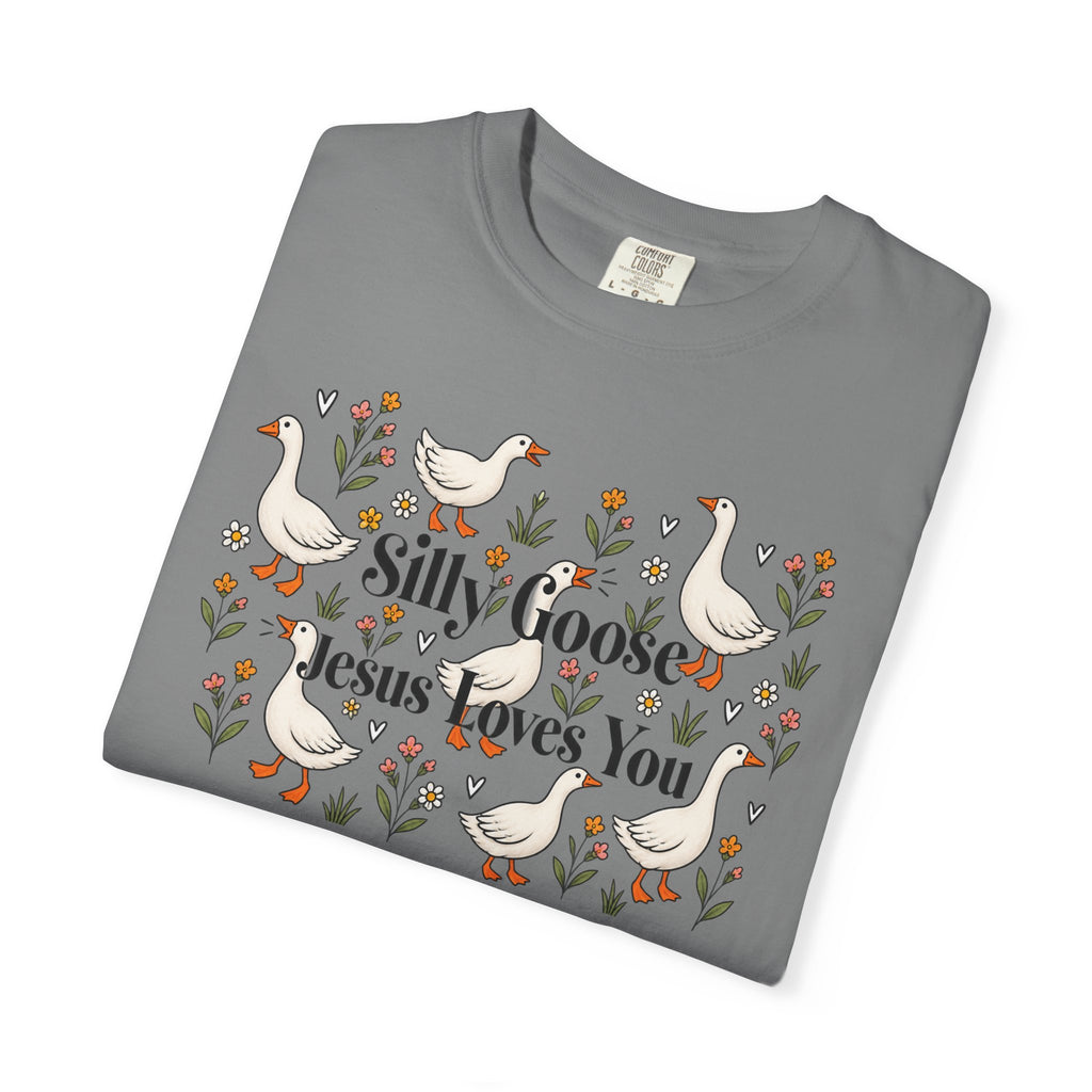 Silly Goose Unisex Garment-Dyed T-shirt