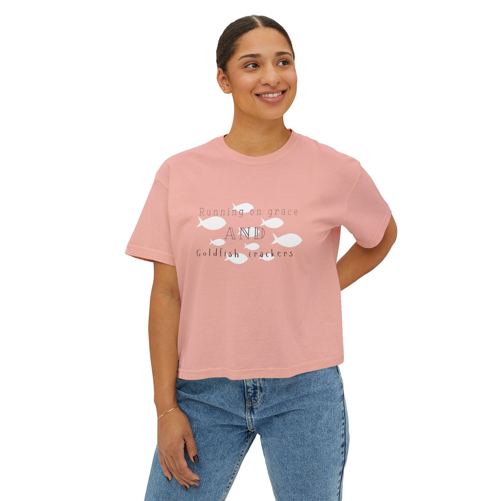 Grace and Goldfish Women's Boxy Tee
