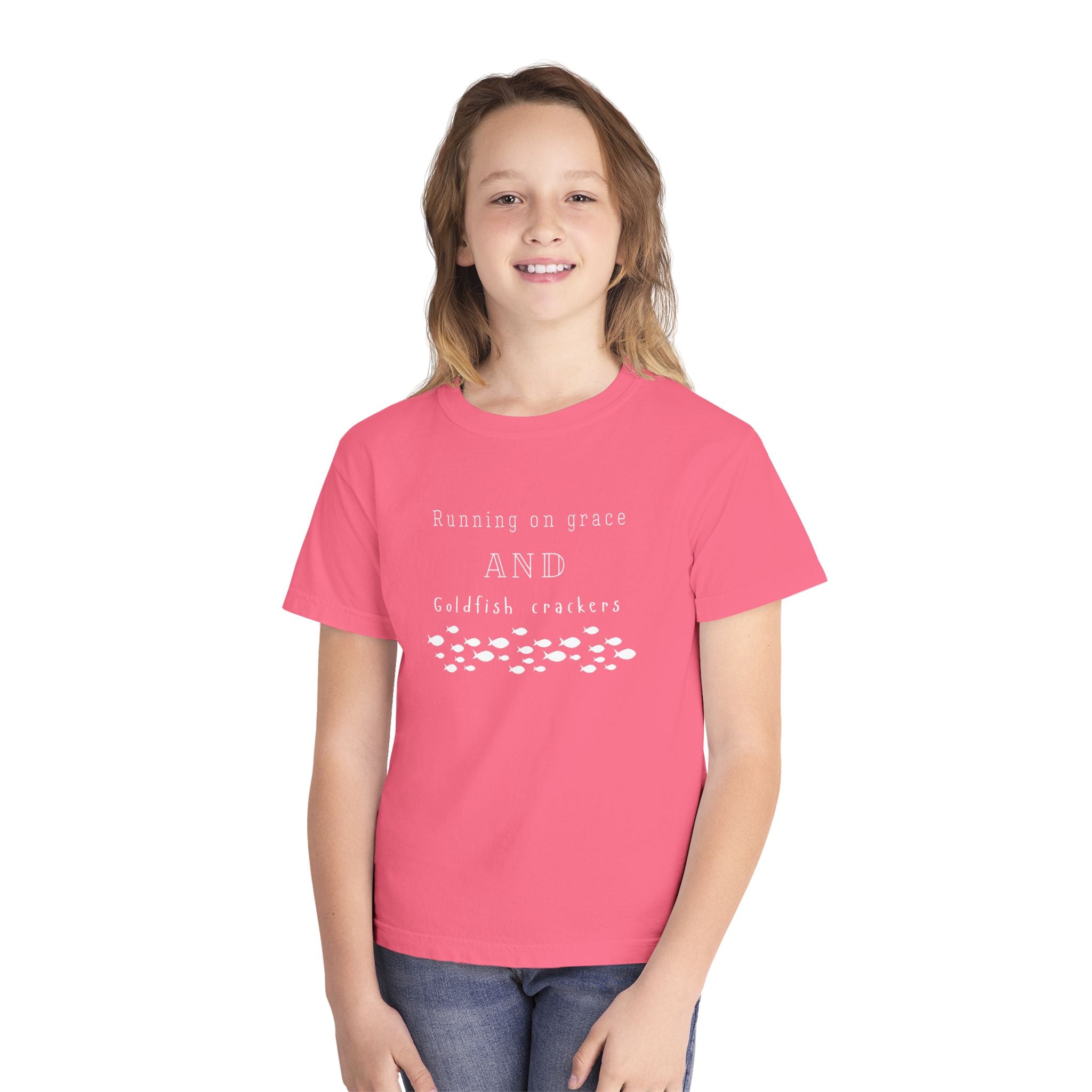 Grace and goldfish Youth Midweight Tee