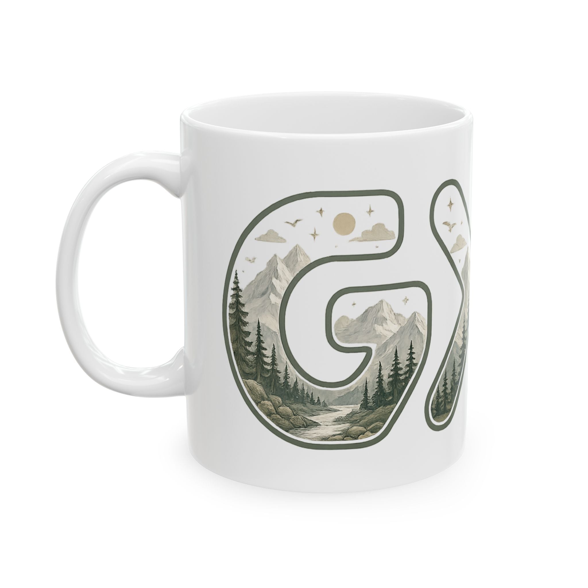 God is greater Ceramic Mug, (11oz, 15oz)