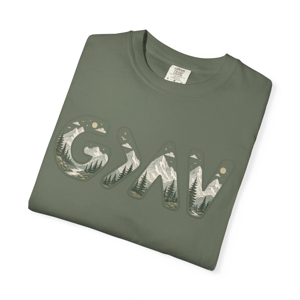God is greater Unisex Garment-Dyed T-shirt