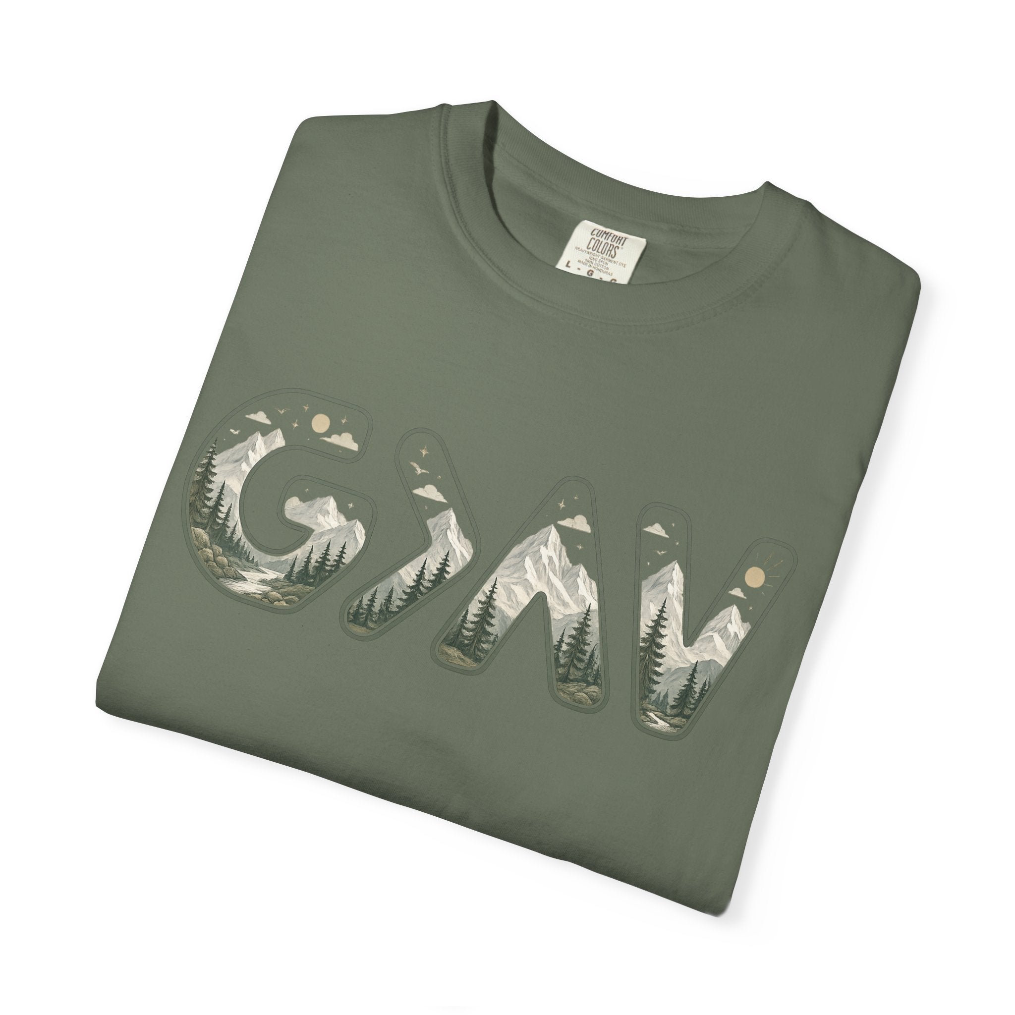 God is greater Unisex Garment-Dyed T-shirt
