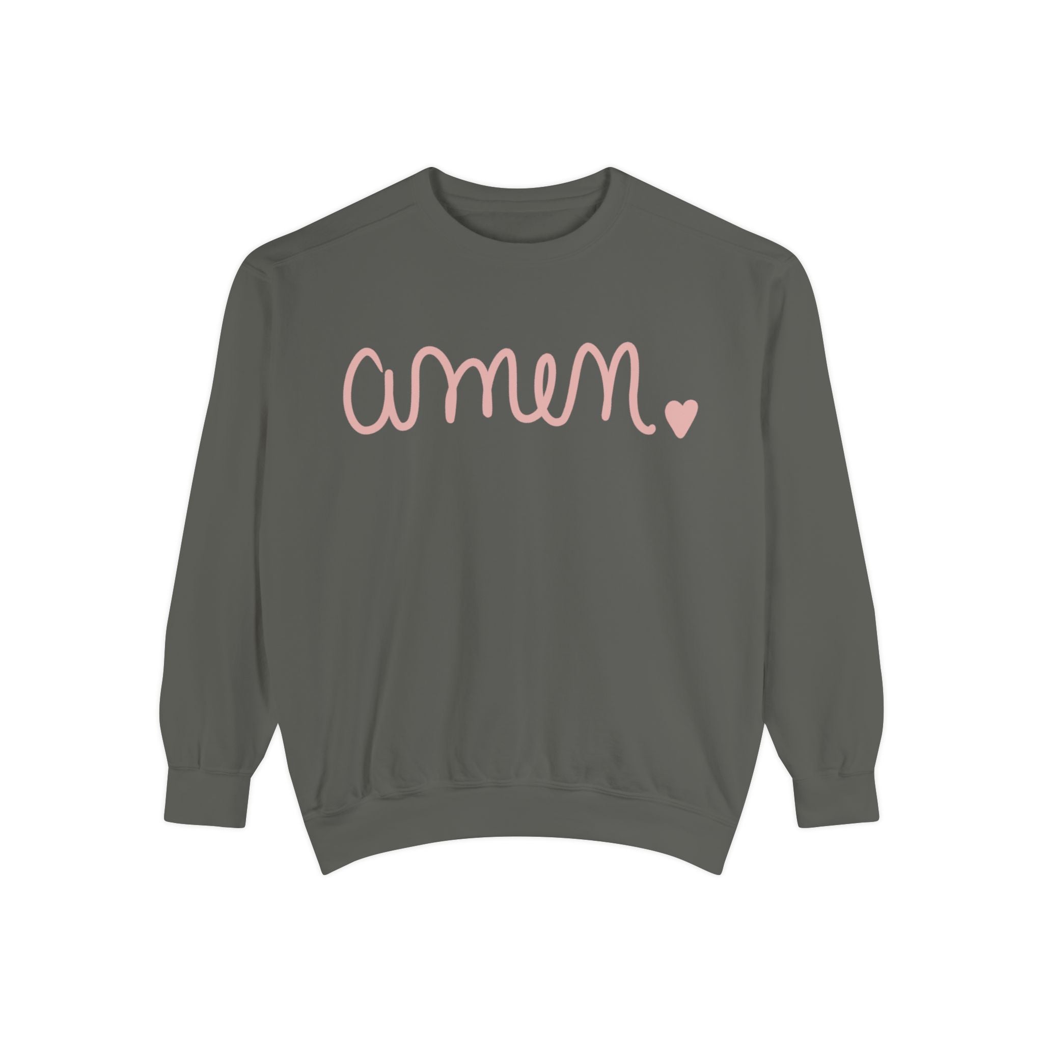 Amen Unisex Garment-Dyed Sweatshirt