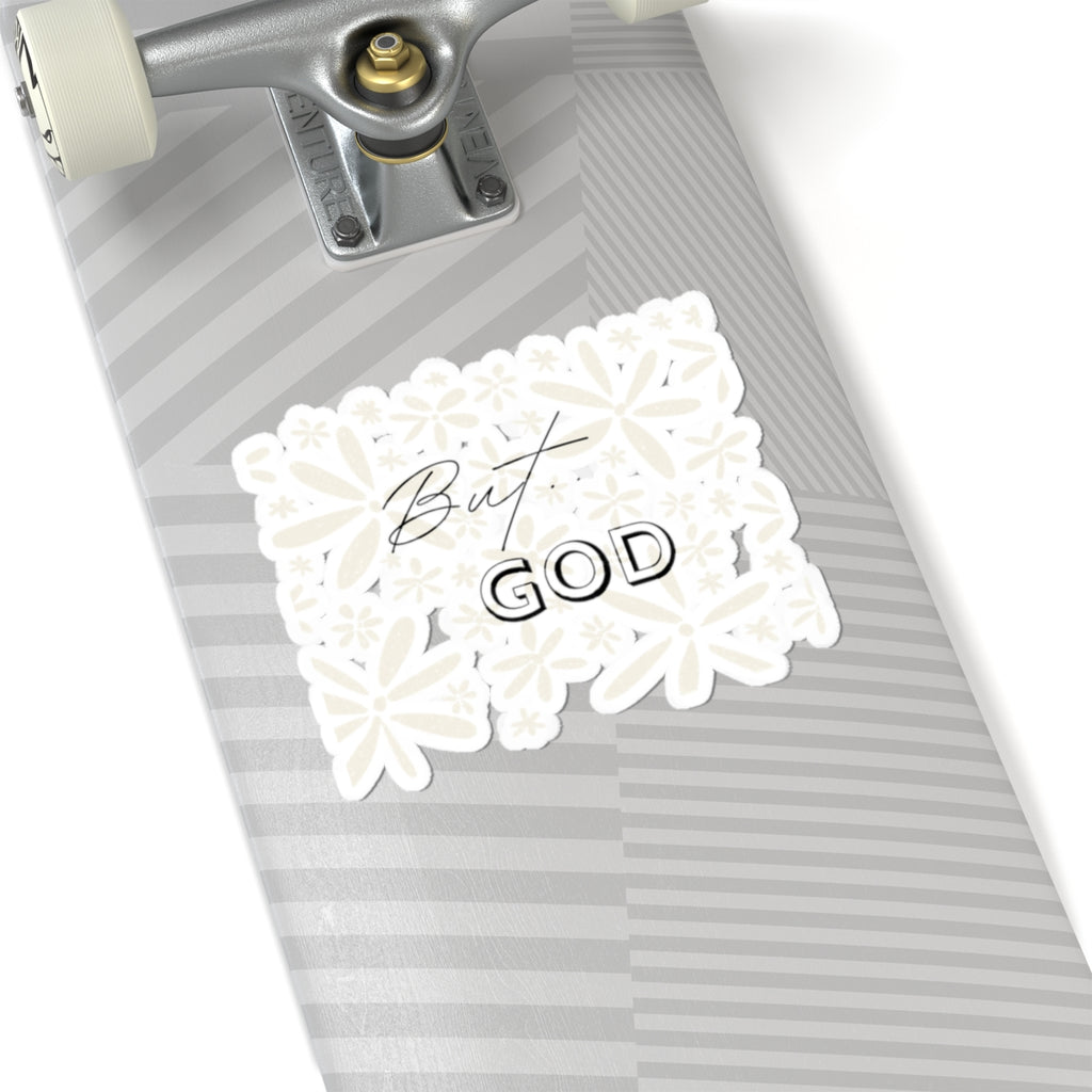 But God Kiss-Cut Stickers