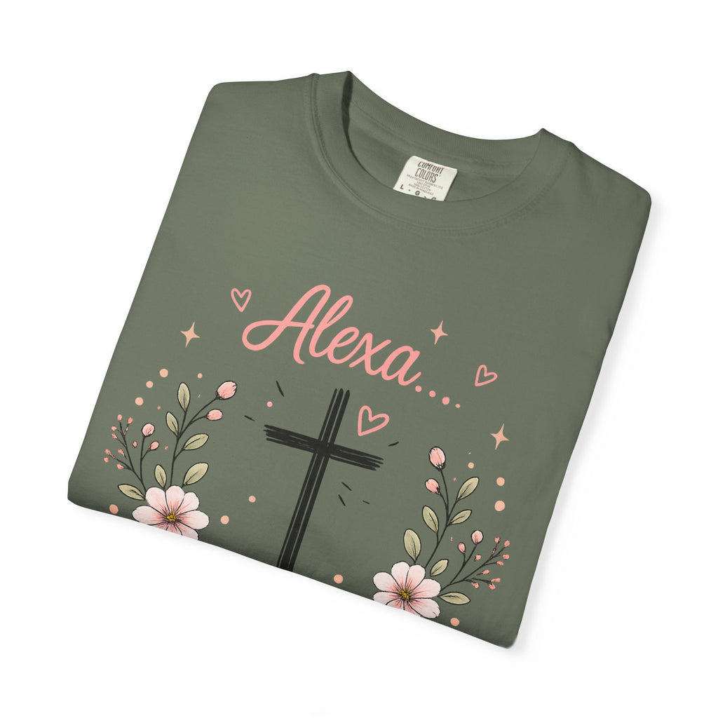 Alexa.. Unisex Garment-Dyed T-shirt