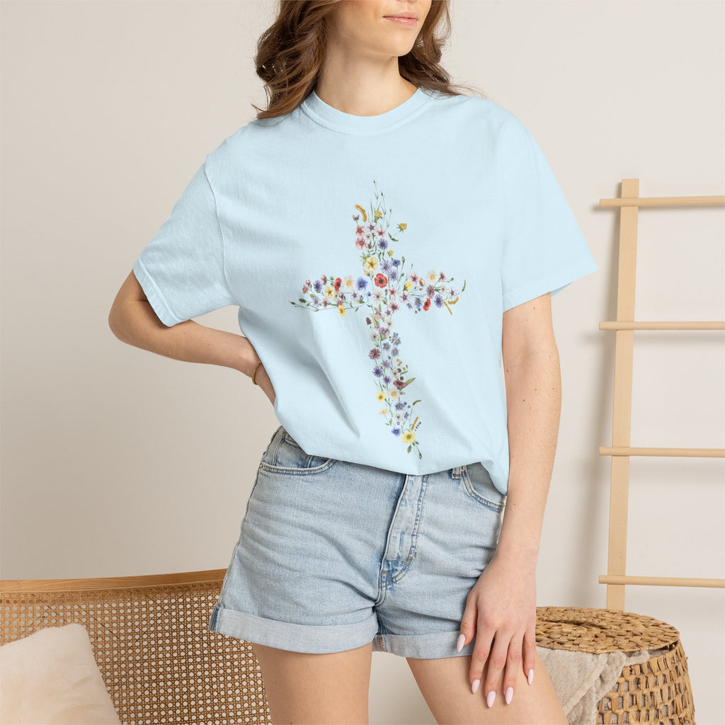 Cross Unisex Garment-Dyed T-shirt