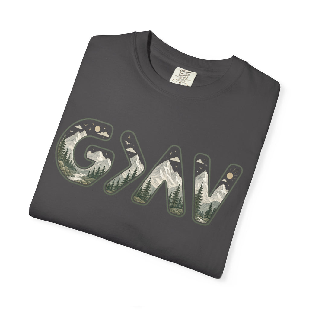 God is greater Unisex Garment-Dyed T-shirt