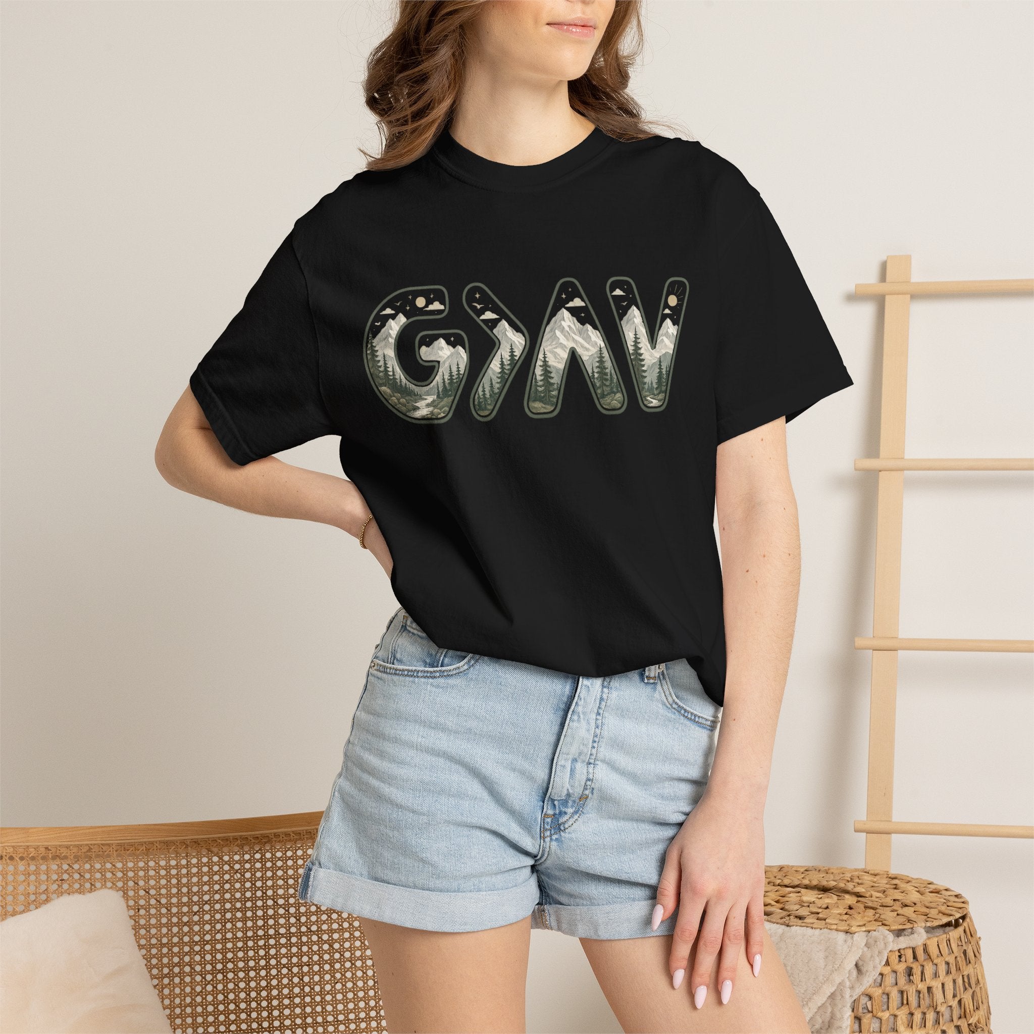 God is greater Unisex Garment-Dyed T-shirt