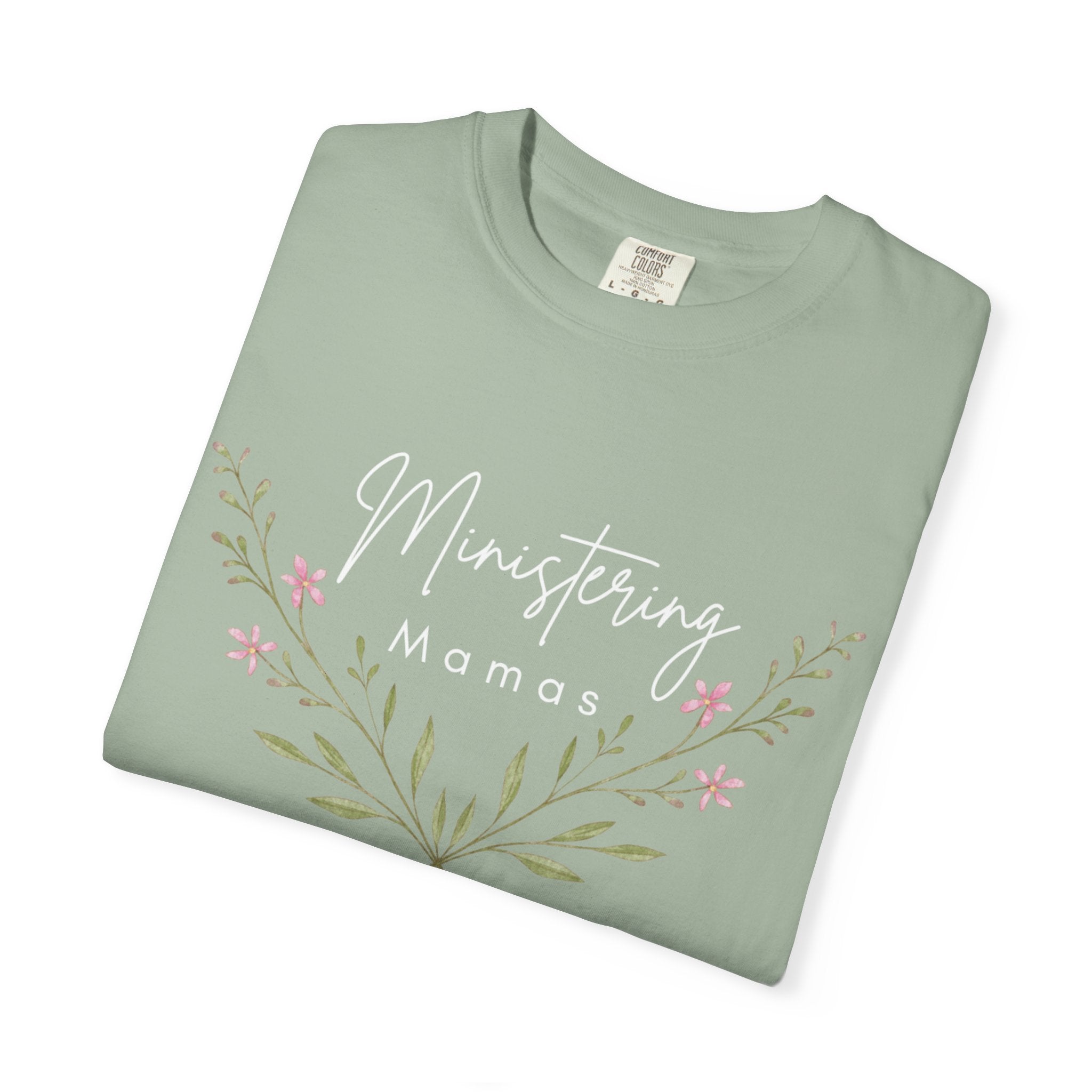 MM floral Unisex Garment-Dyed T-shirt
